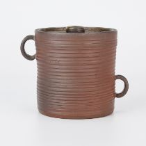 Japanese Bizen Mizusashi Water Jar