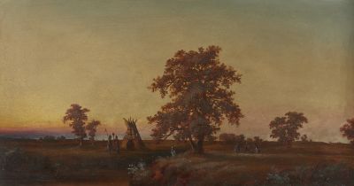 Poss. Alexander Loemans Landscape Painting