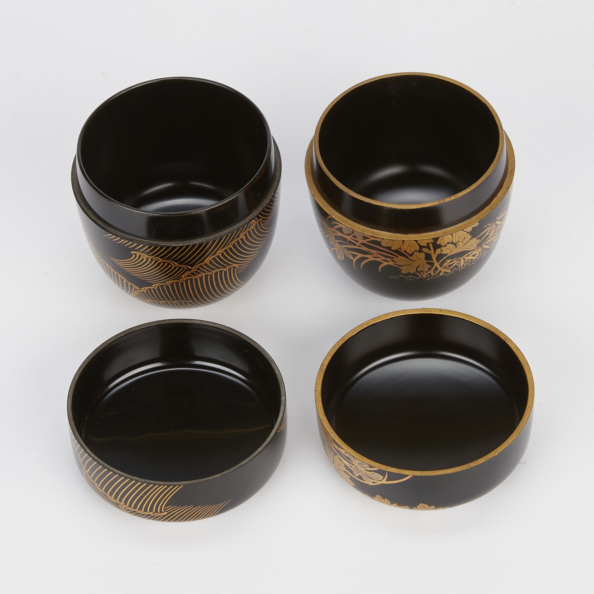 2 Japanese Natsume Tea Caddies in Boxes - Bild 9 aus 16