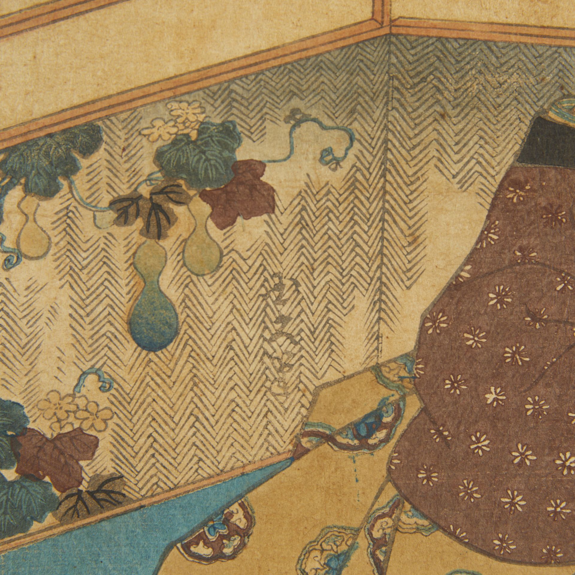 4 Kunisada Edo Period Woodblock Prints - Image 20 of 28
