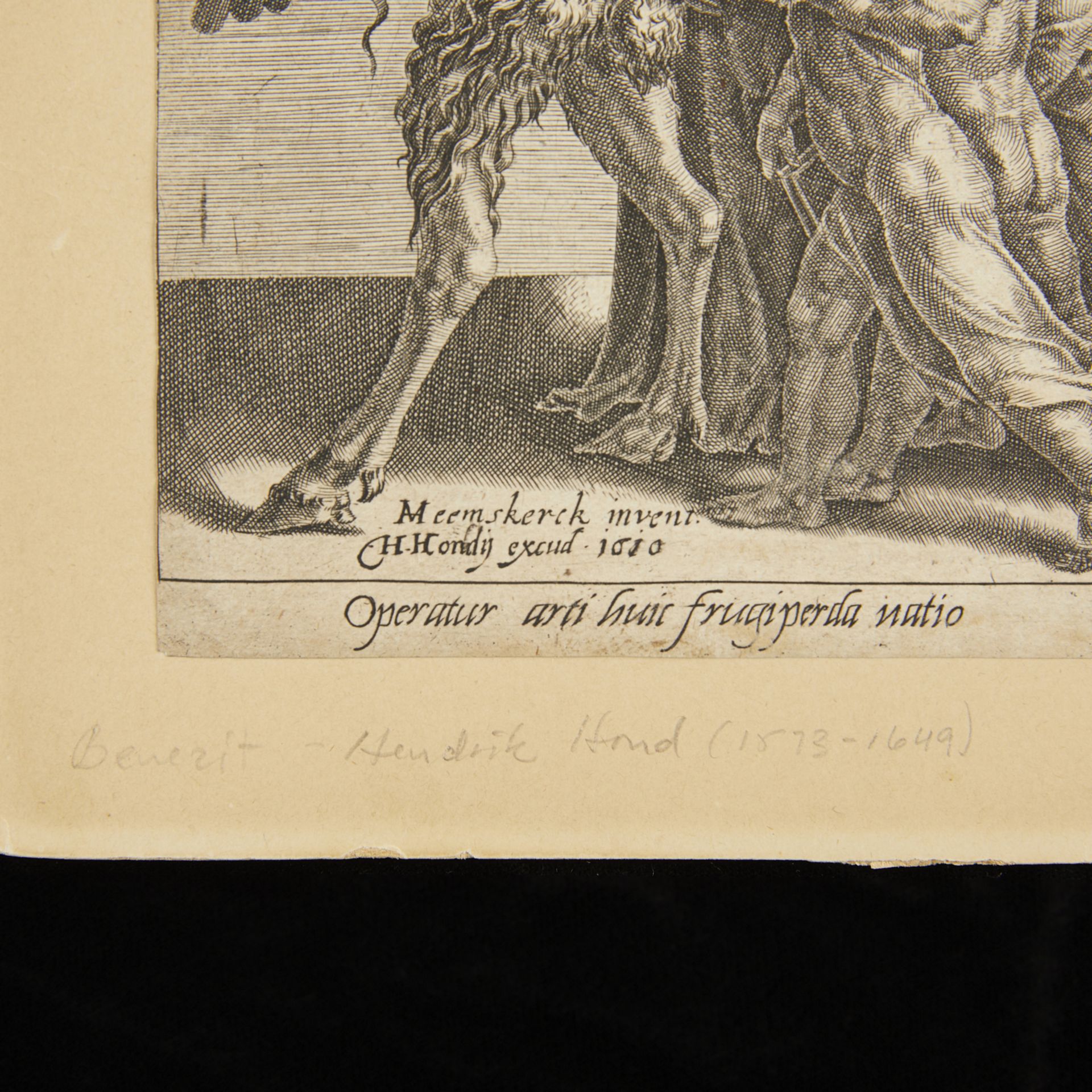 After Hendrik Hondius I Engraving of Devil - Bild 6 aus 7