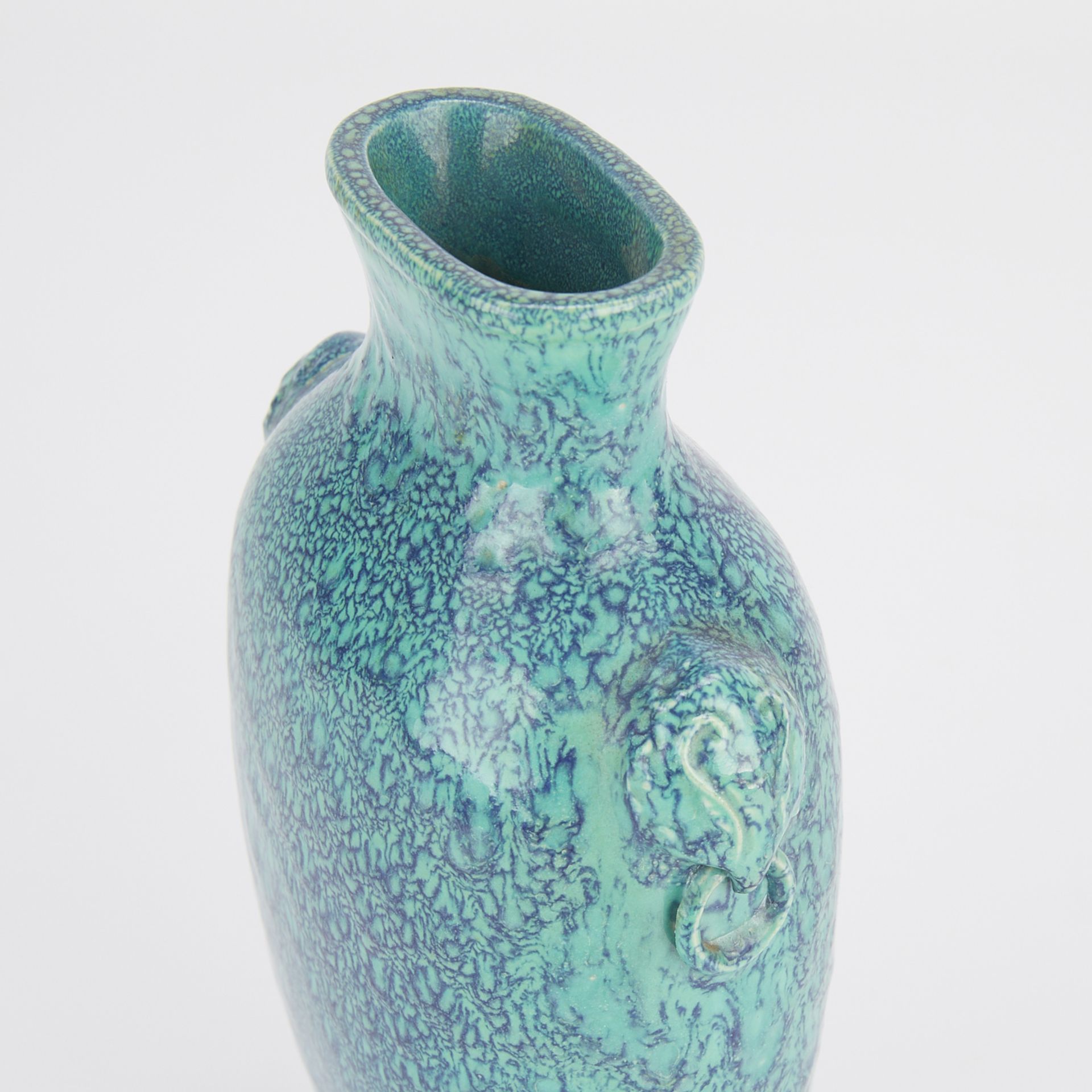 20th c. Chinese Robin's Egg Blue Vase - Bild 8 aus 9