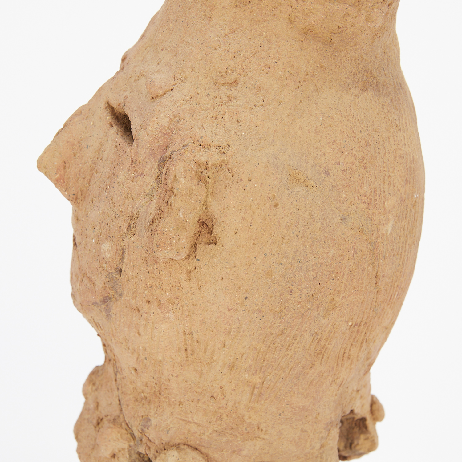 5th/6th c. Japanese Earthenware Haniwa Head - Image 7 of 10