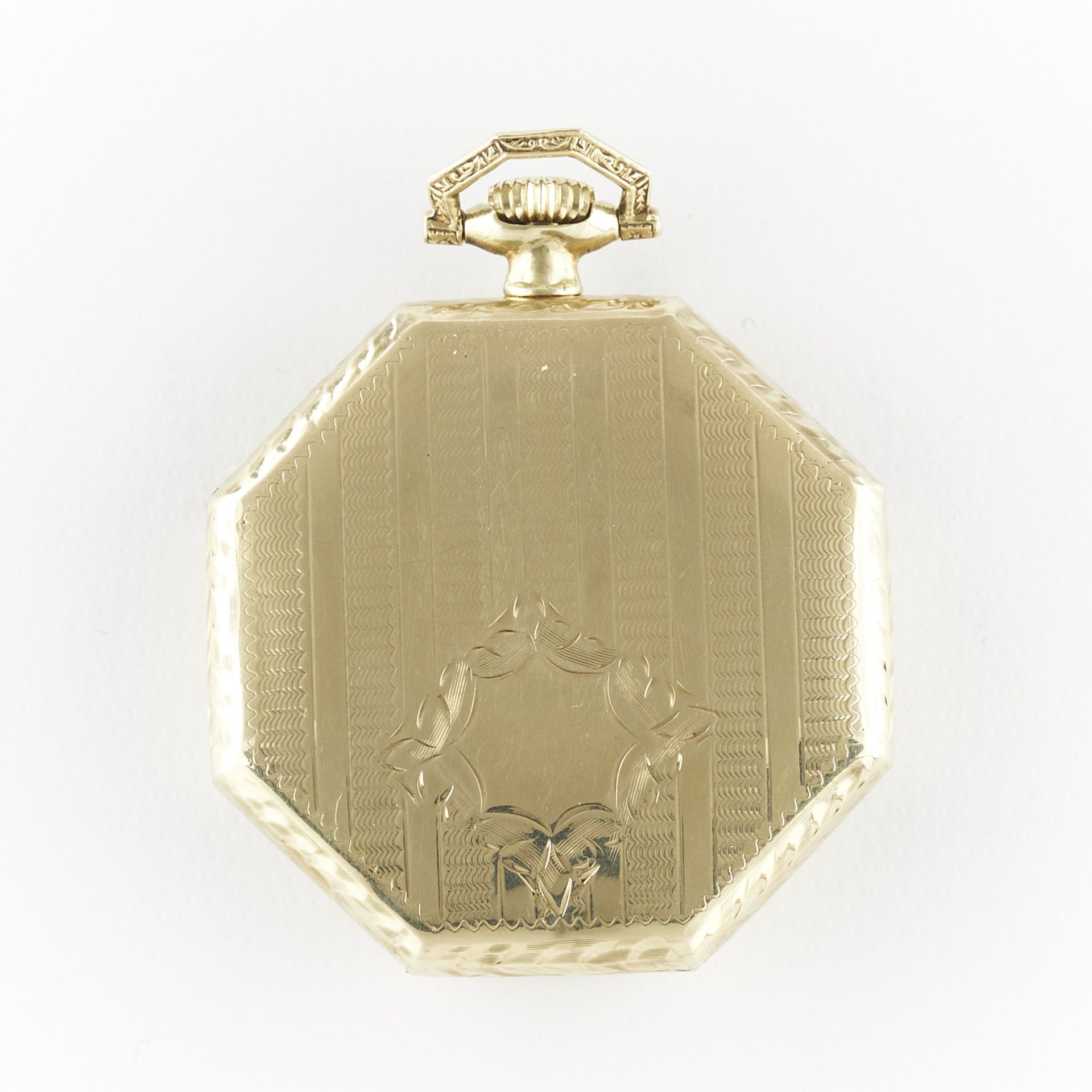 Waltham 14k Open Face Pocket Watch - Image 2 of 2