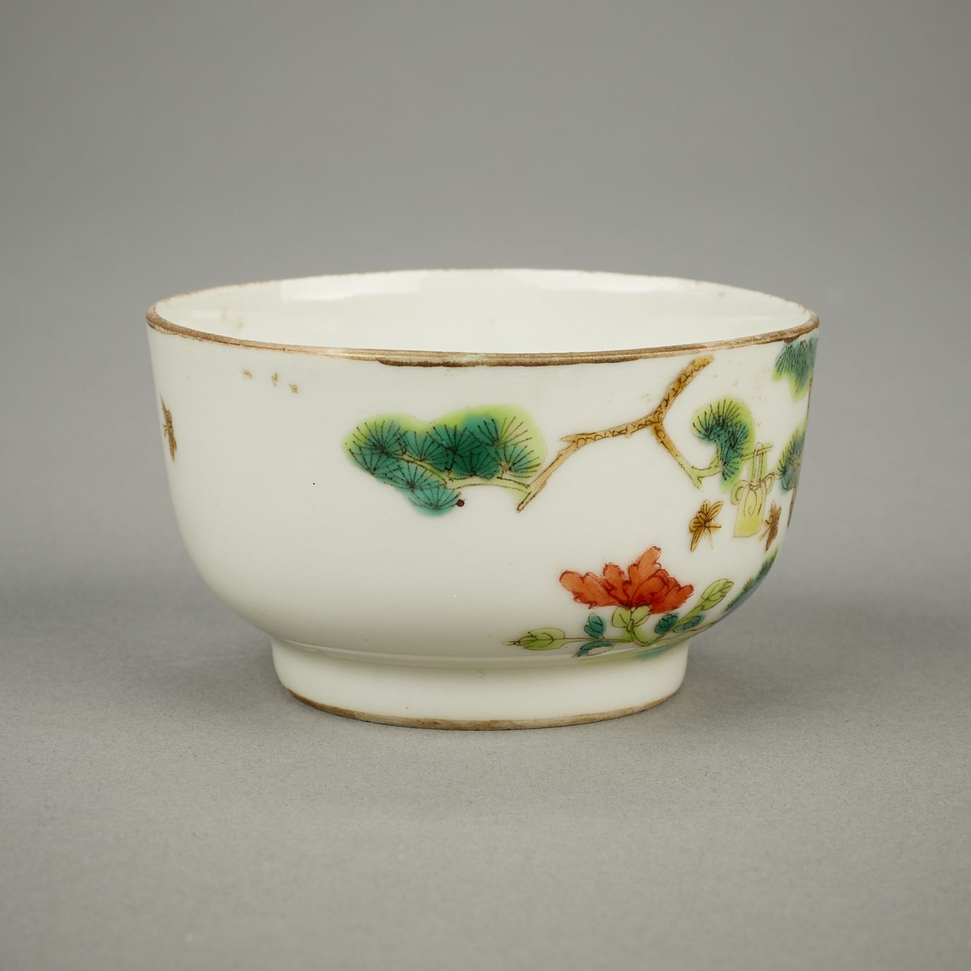 Small Chinese Famille Rose Porcelain Cup - Bild 6 aus 9