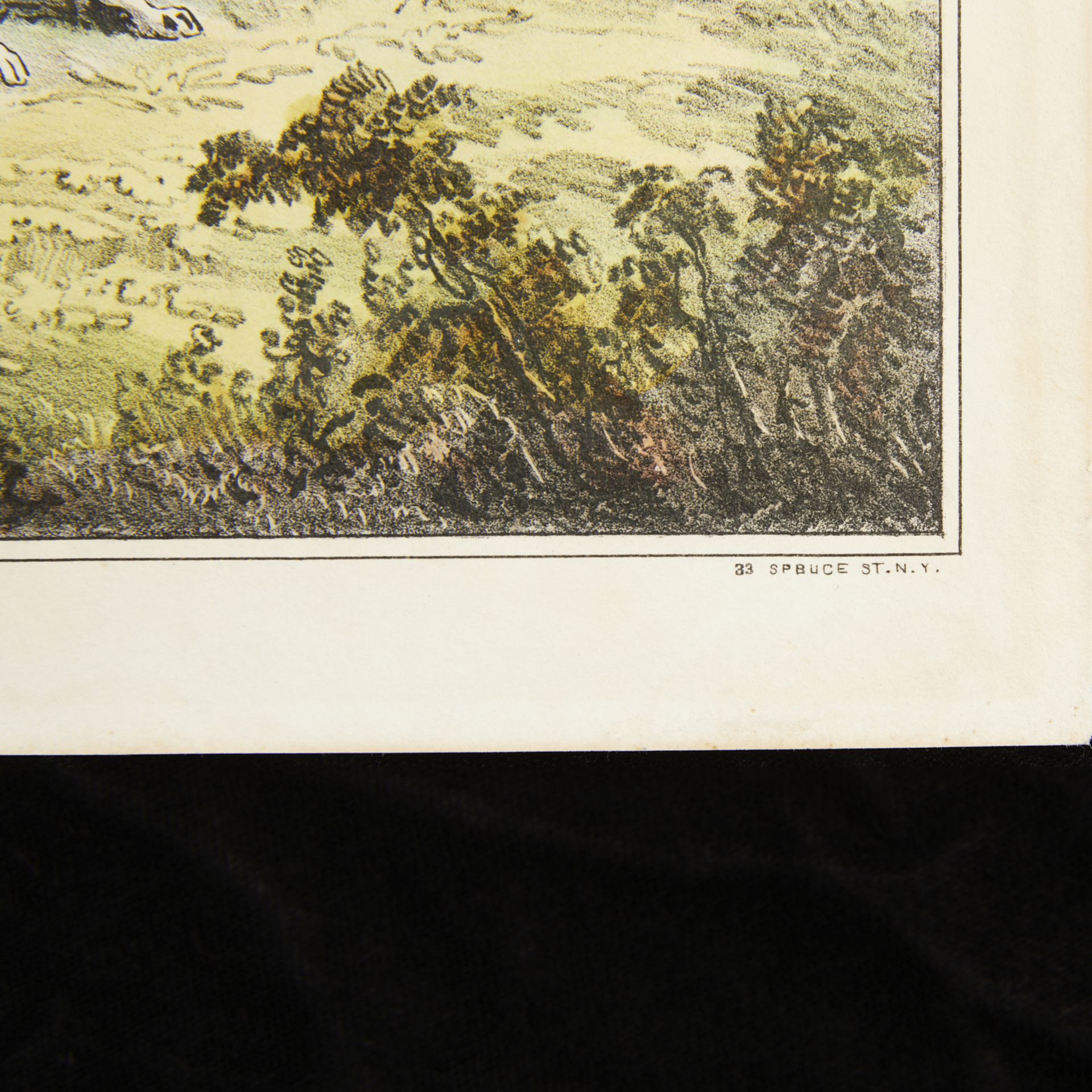 Currier & Ives "Pointers" Print 1846 - Bild 5 aus 8