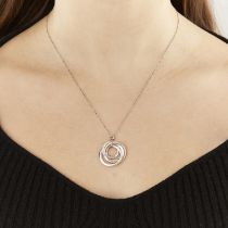 Tiffany & Co. Rubedo Interlocking Circles Necklace