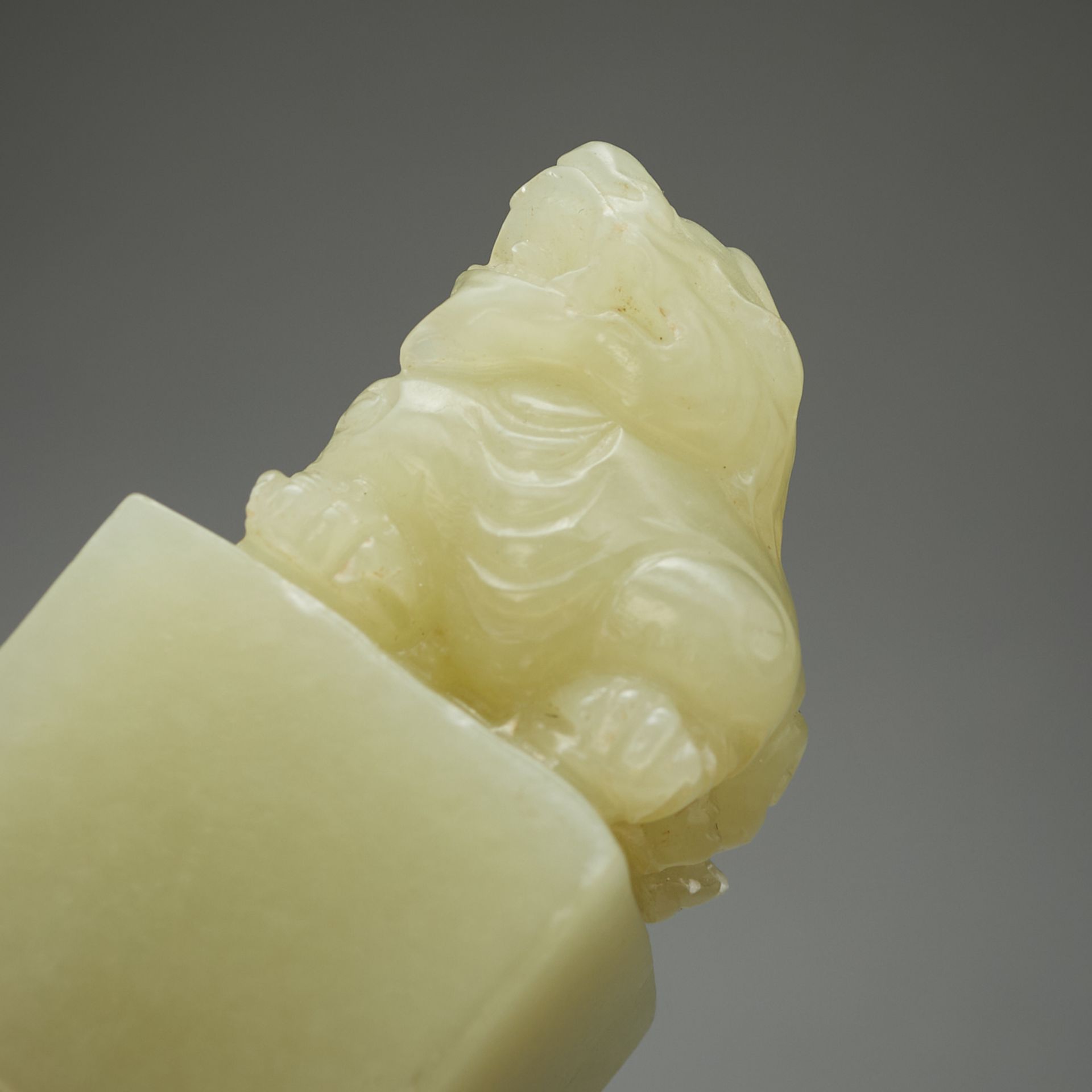 20th c. Chinese Jade Carved Seal - Bild 8 aus 8