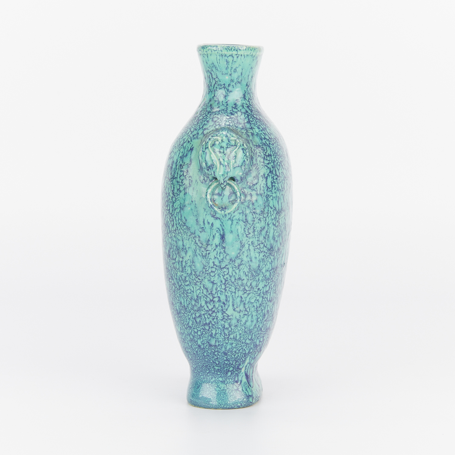 20th c. Chinese Robin's Egg Blue Vase - Image 3 of 9