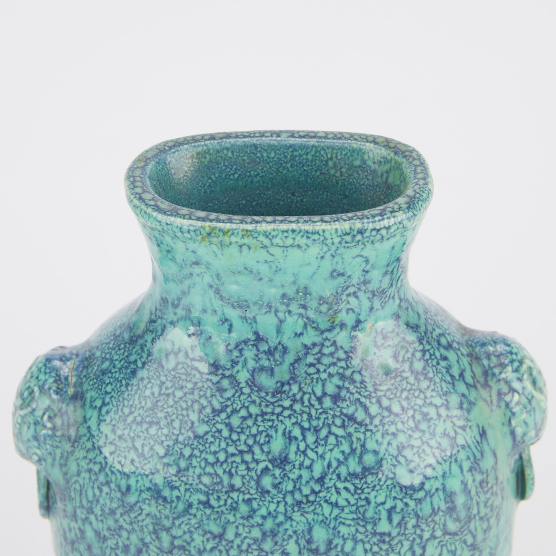 20th c. Chinese Robin's Egg Blue Vase - Bild 2 aus 9