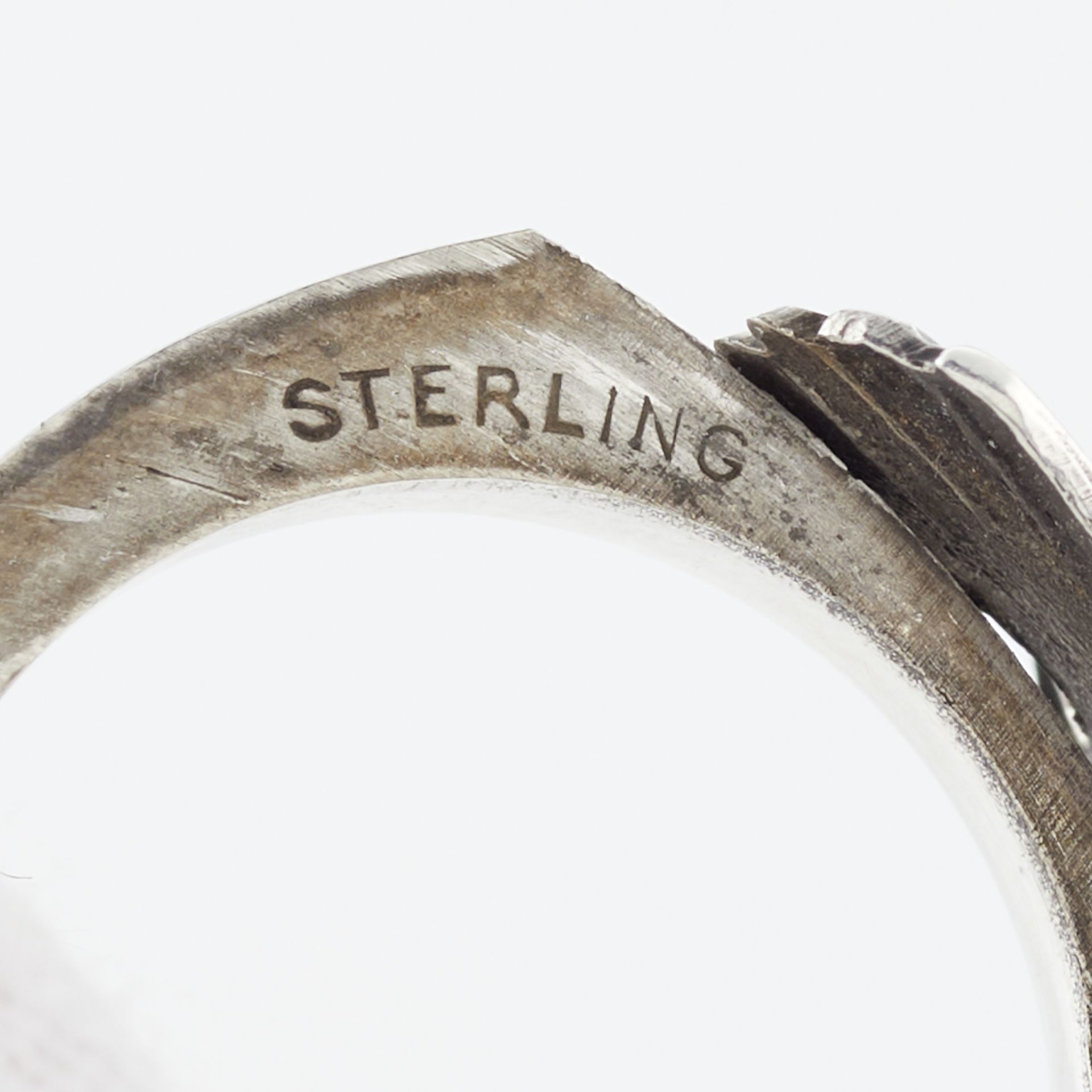 Samuel Kalina Sterling Fede Gimmel Ring - Image 10 of 14