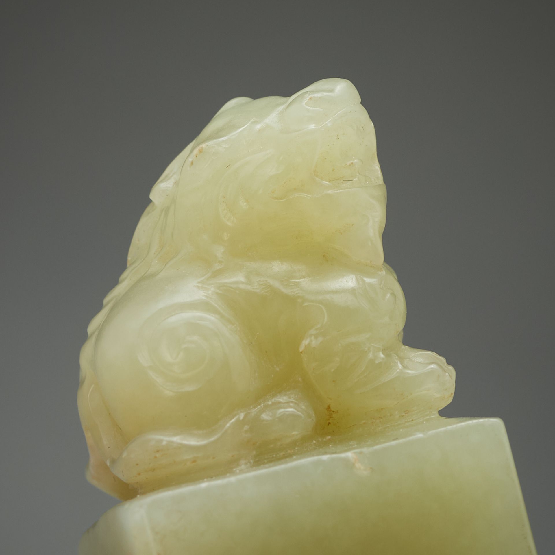 20th c. Chinese Jade Carved Seal - Bild 2 aus 8