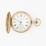 Elgin 14K Gold Filled Hunter Pocket Watch