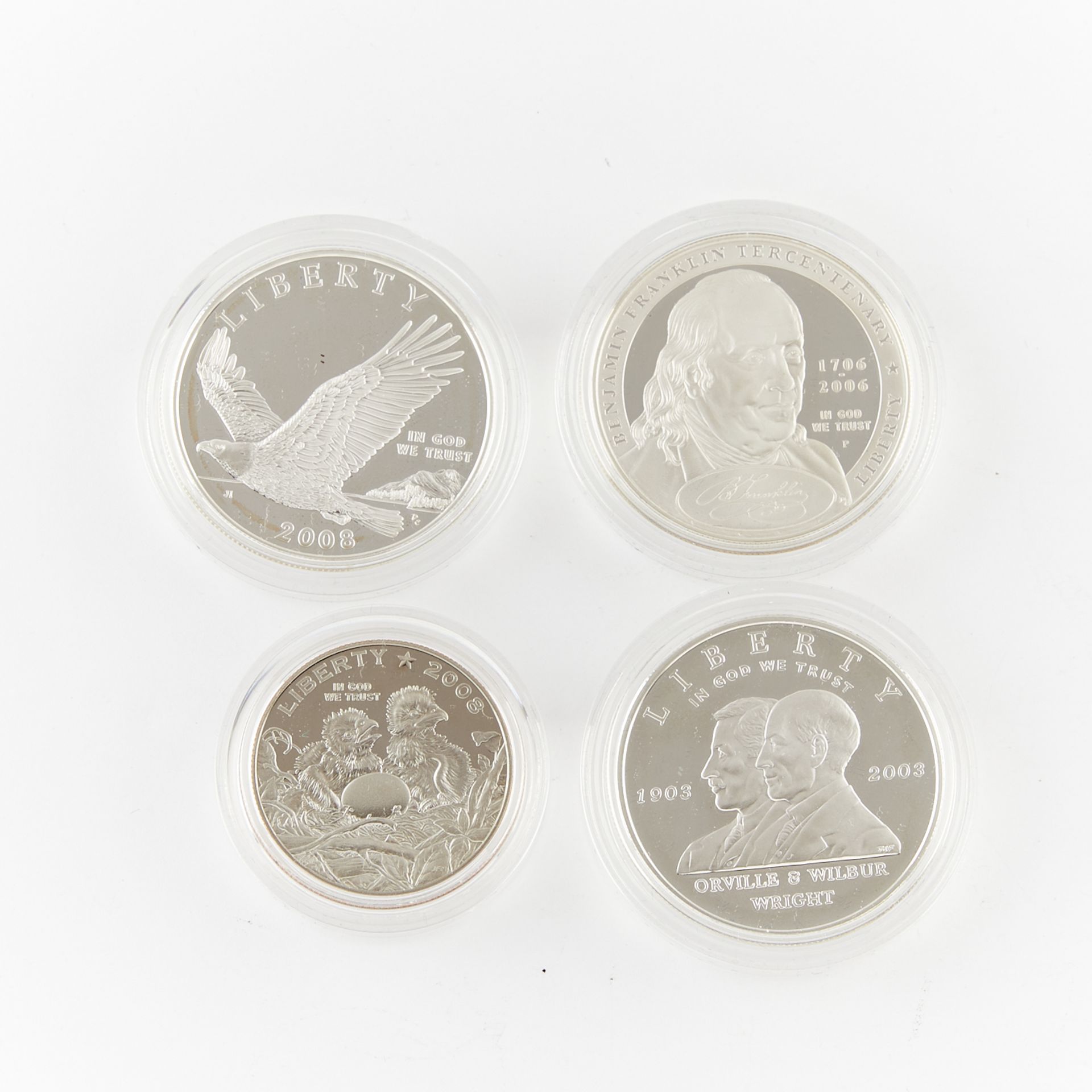 4 United States Commemorative Coins