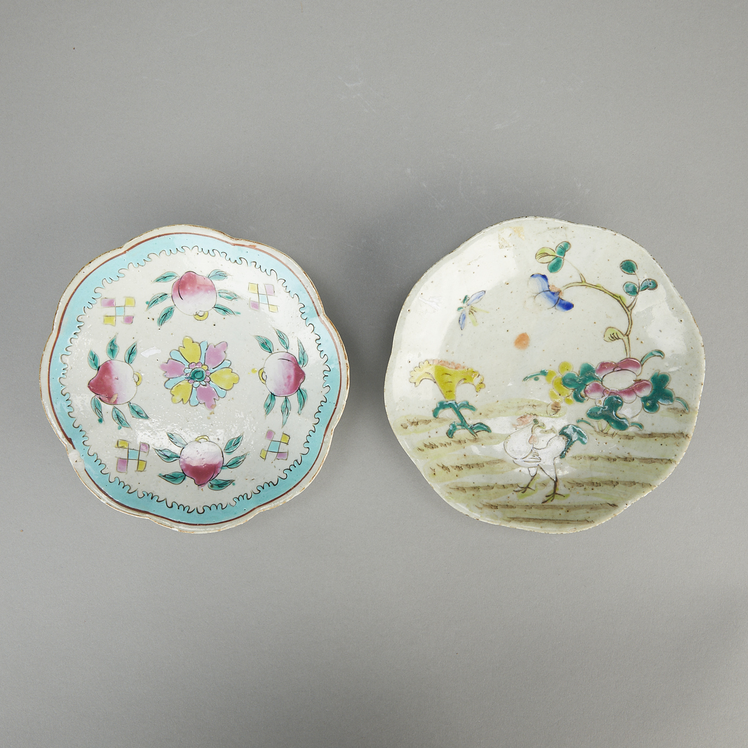 8 Chinese Famille Rose Porcelain Dishes - Image 3 of 27