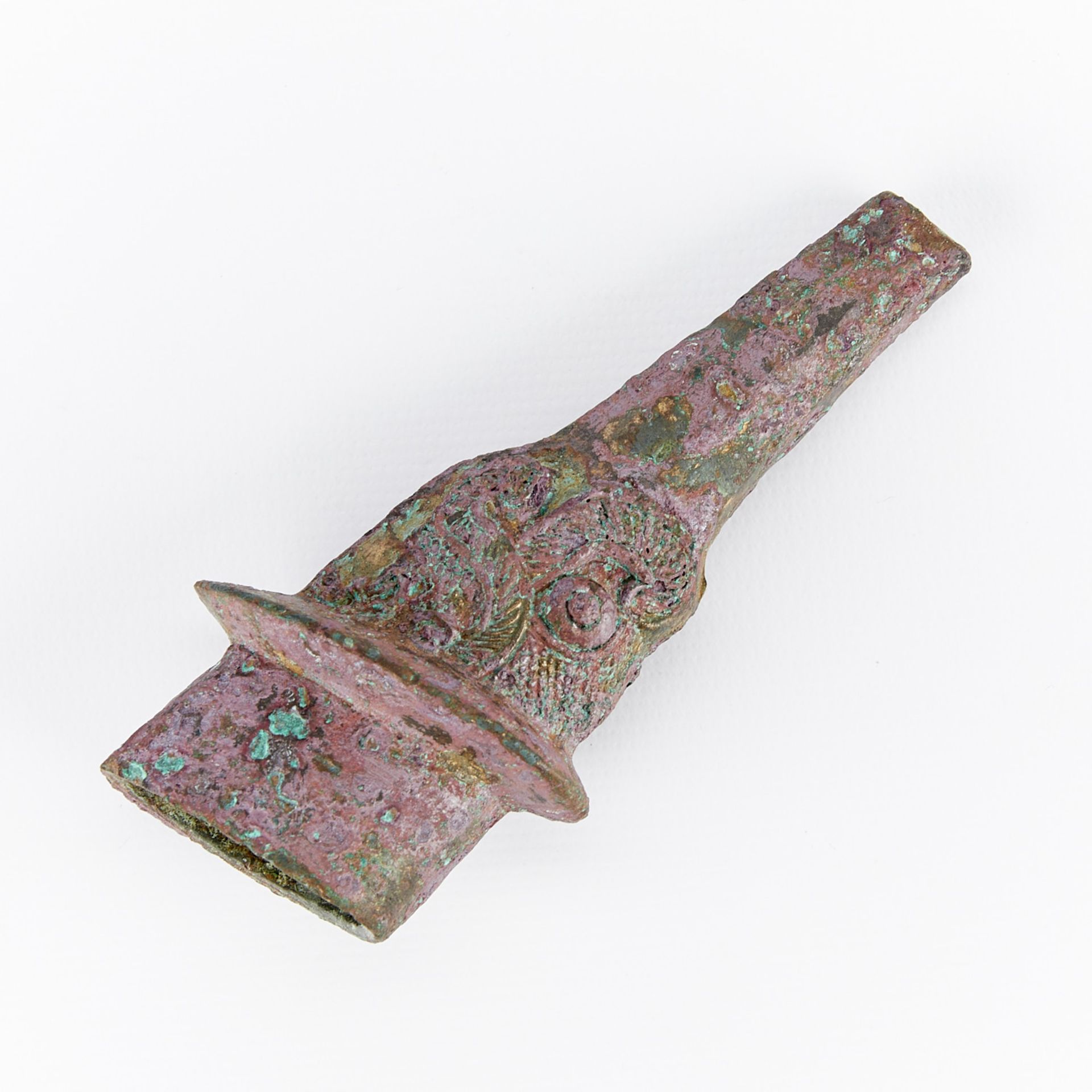 Chinese Warring States Bronze Ferrule - Image 4 of 7