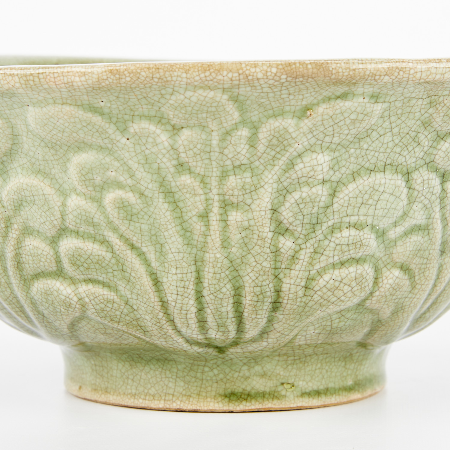 Chinese Late Qing Celadon Glaze Ceramic Bowl - Image 6 of 9
