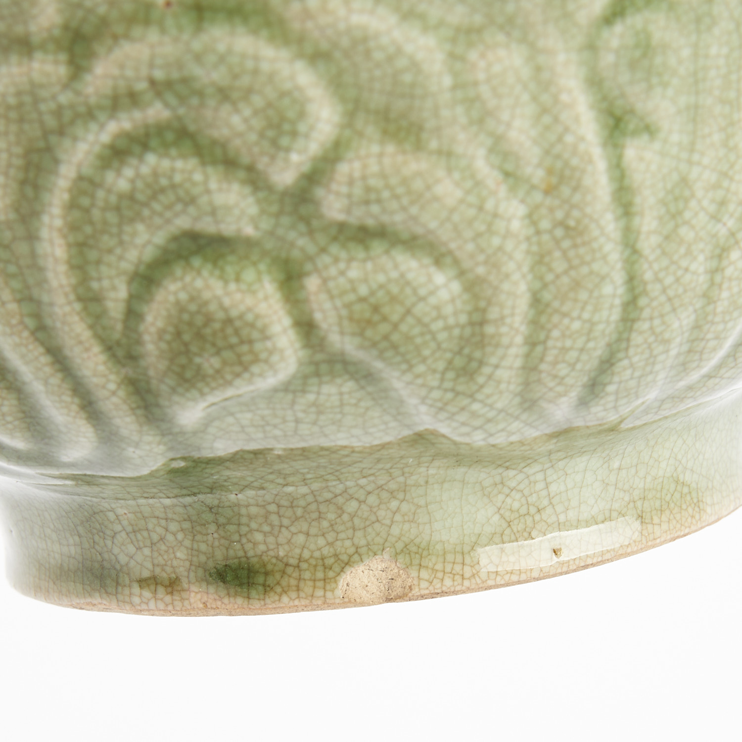 Chinese Late Qing Celadon Glaze Ceramic Bowl - Image 7 of 9