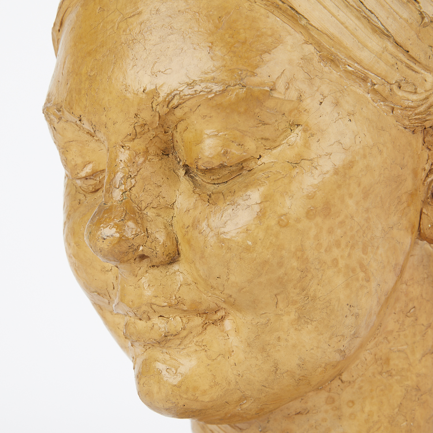 Ceramic Bust of a Girl 1929 - Image 9 of 11