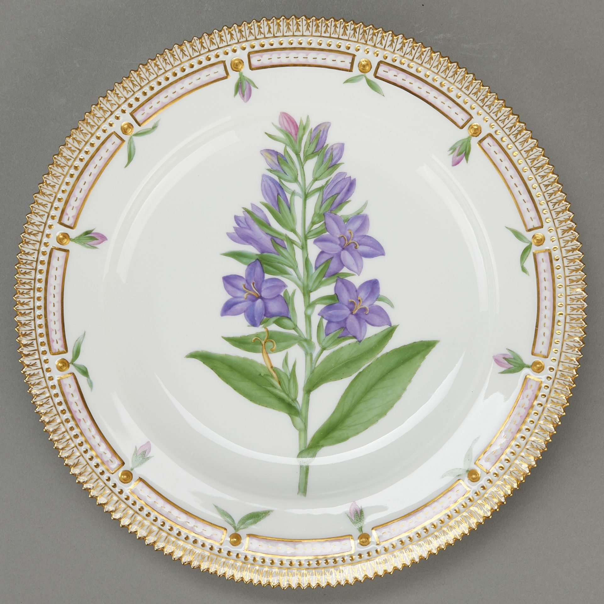 Set 11 Flora Danica Luncheon Plates - Image 20 of 22