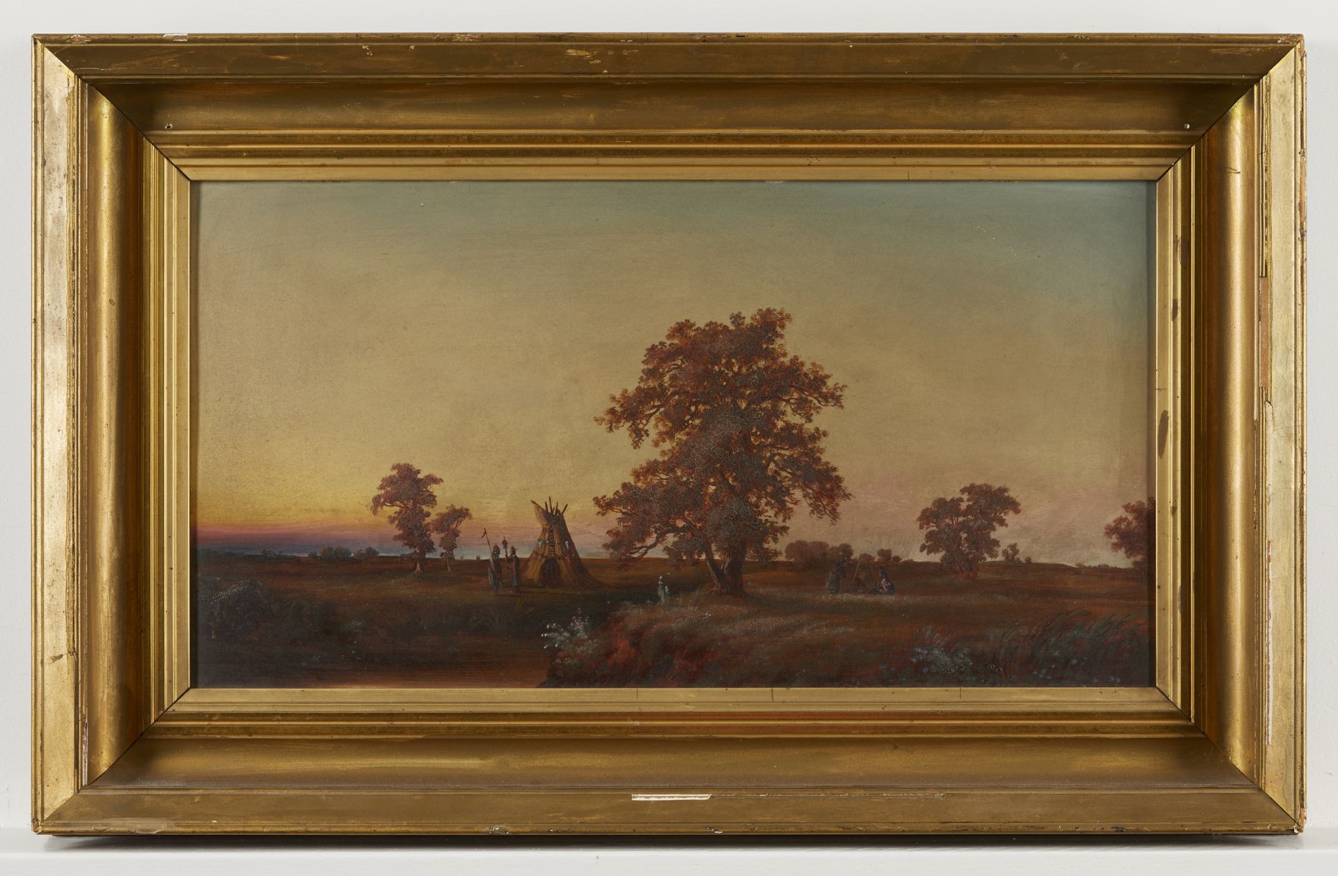 Poss. Alexander Loemans Landscape Painting - Image 3 of 7