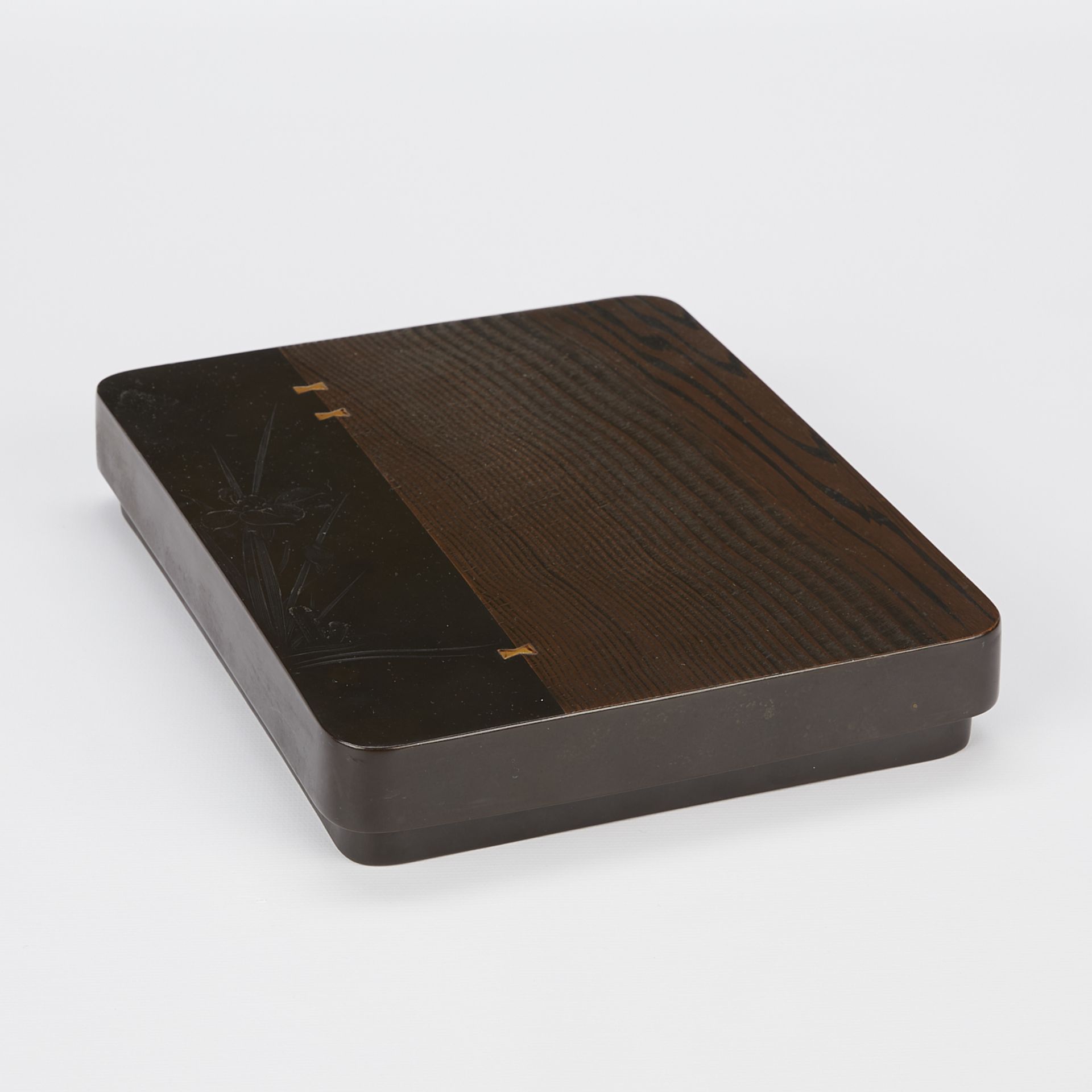 Japanese Lacquered Bunko Document Box - Image 4 of 8