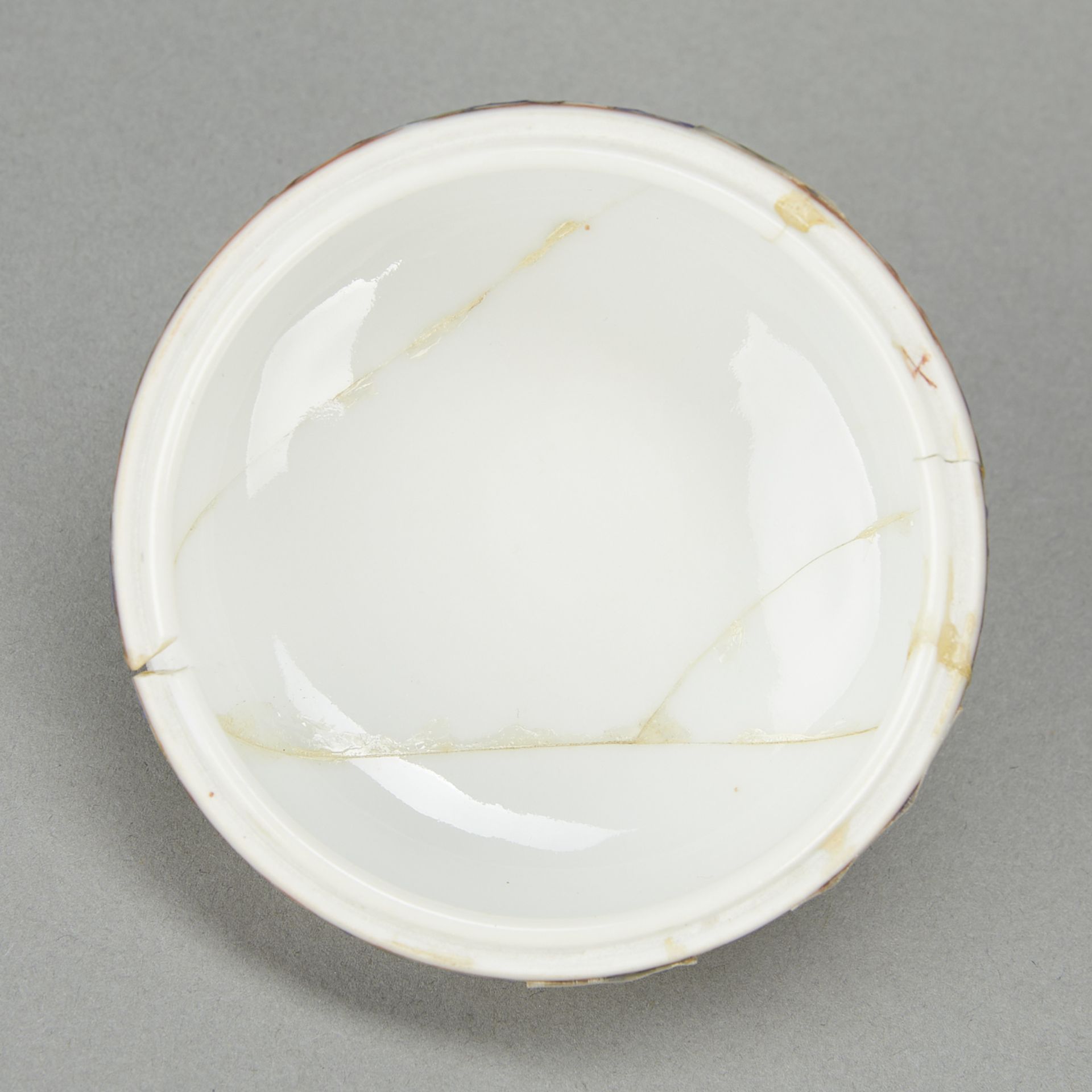 Chinese Republic Porcelain Jar - Damaged - Bild 10 aus 11