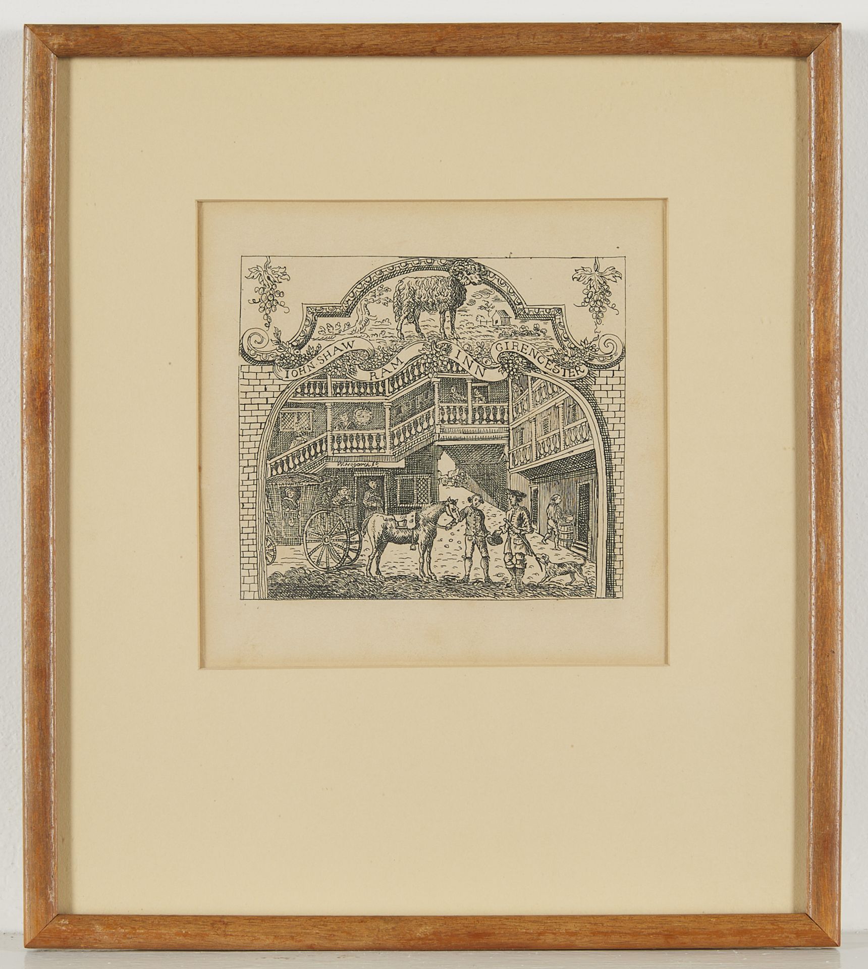 After William Hogarth "Ram Inn" Engraving - Image 2 of 5
