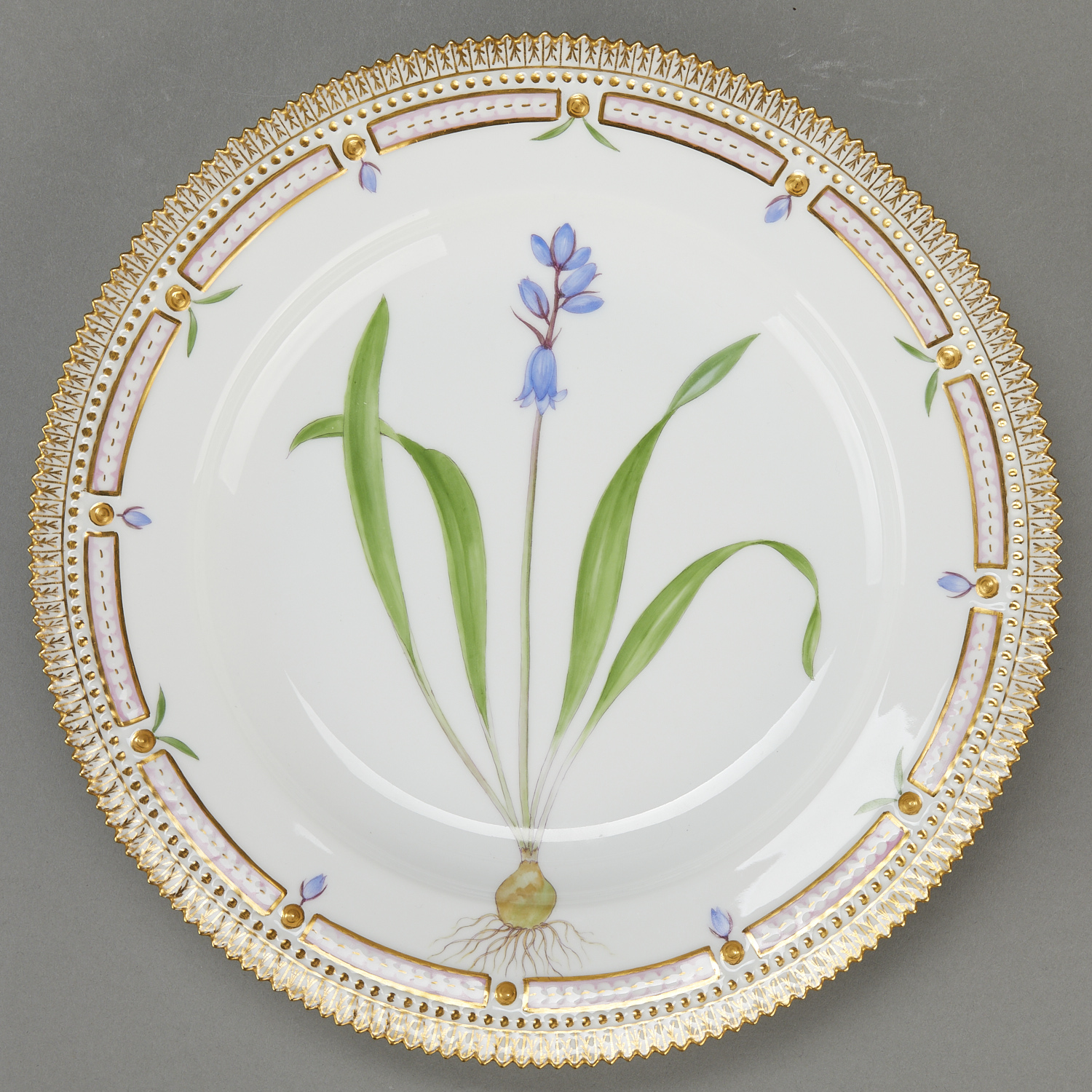 Set 11 Flora Danica Luncheon Plates - Image 16 of 22