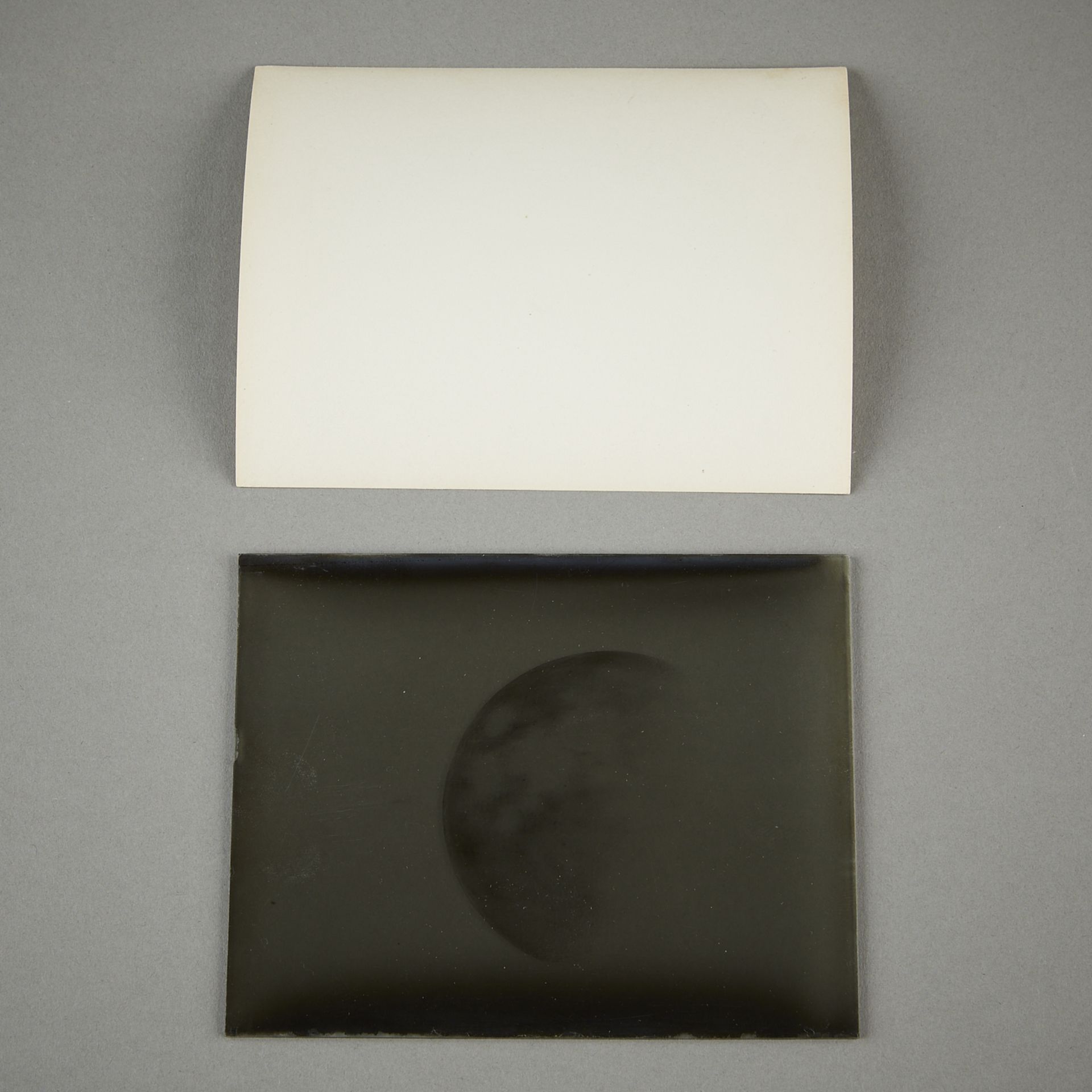 Glass Negative of Moon w/ Photo - Image 3 of 3