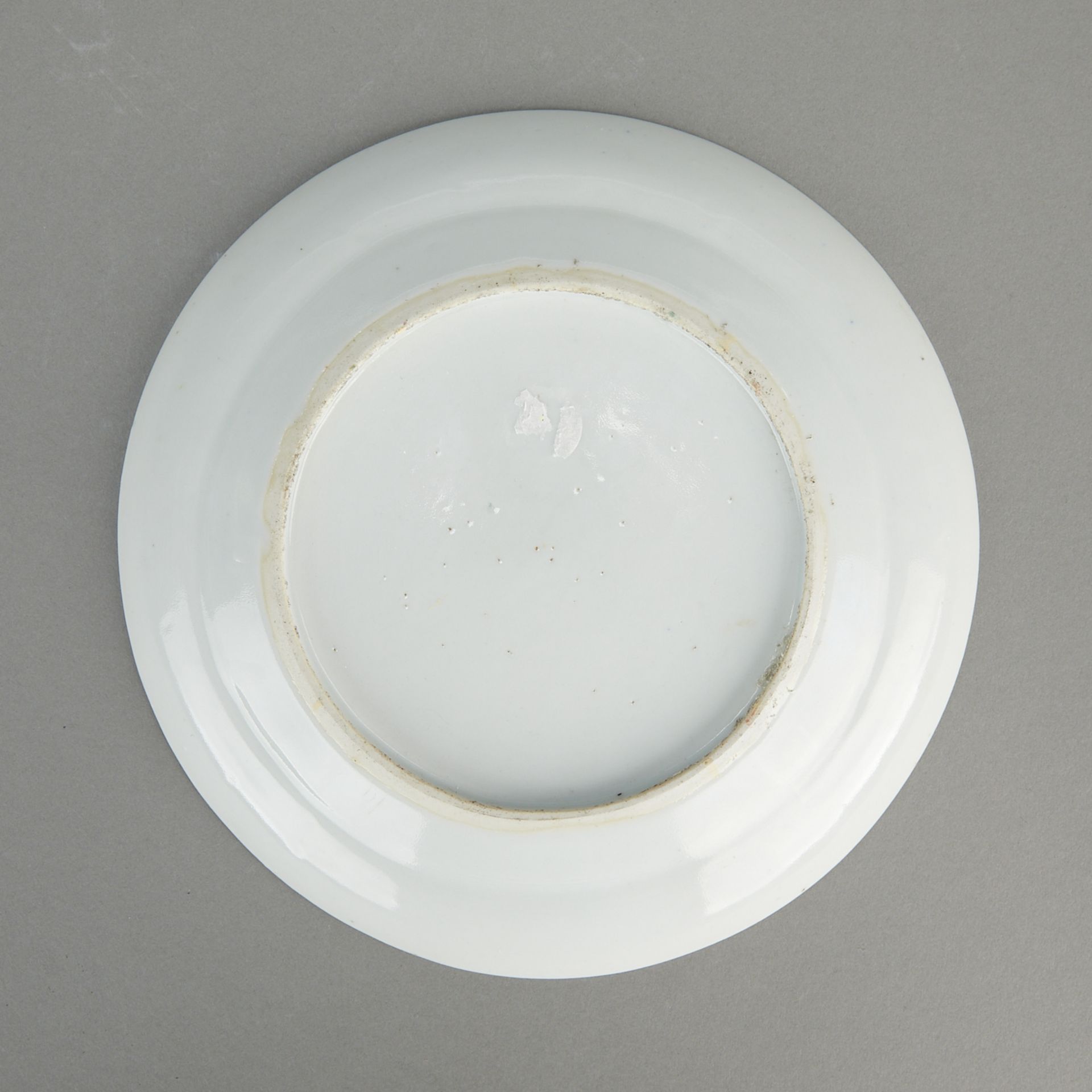 Chinese 19th/20th c. Famille Rose Porcelain Plate - Image 4 of 6