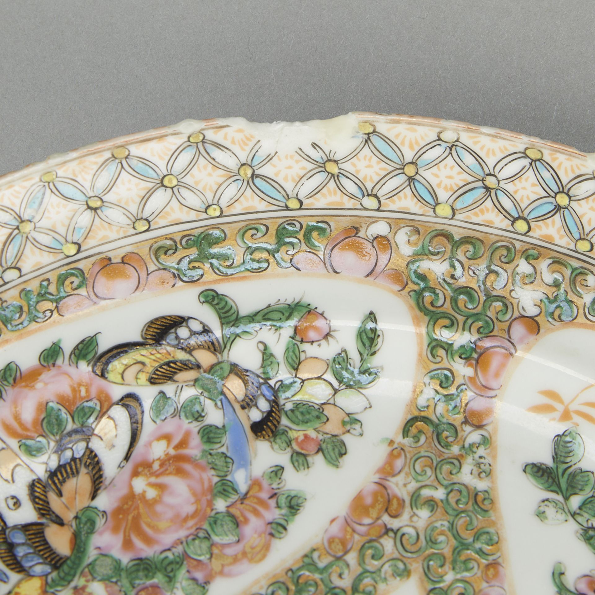 8 Antique Chinese Porcelain Plates and Bowls - Bild 4 aus 23