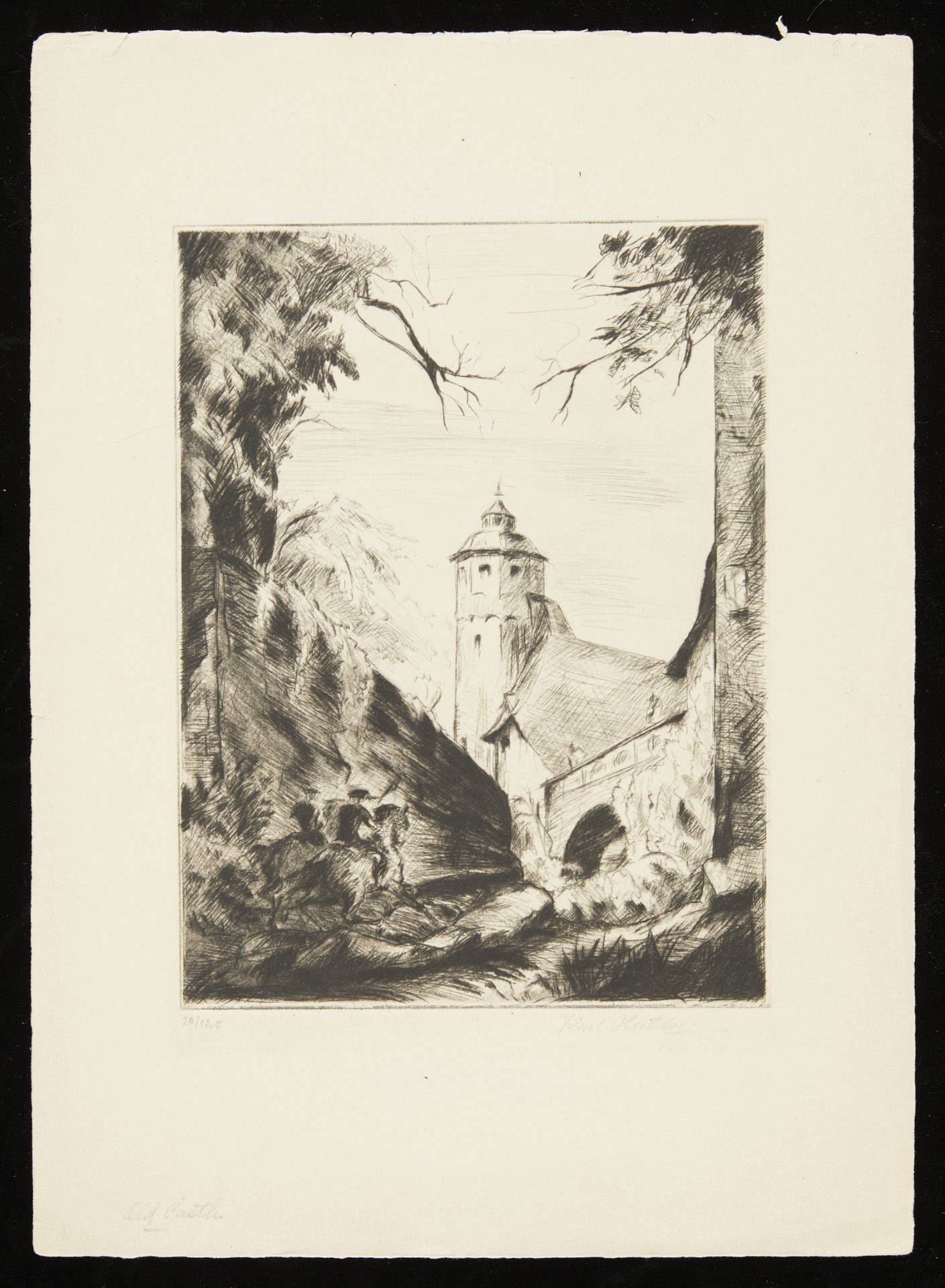 Group of 6 Etchings ca. 16th-18th century - Image 12 of 24