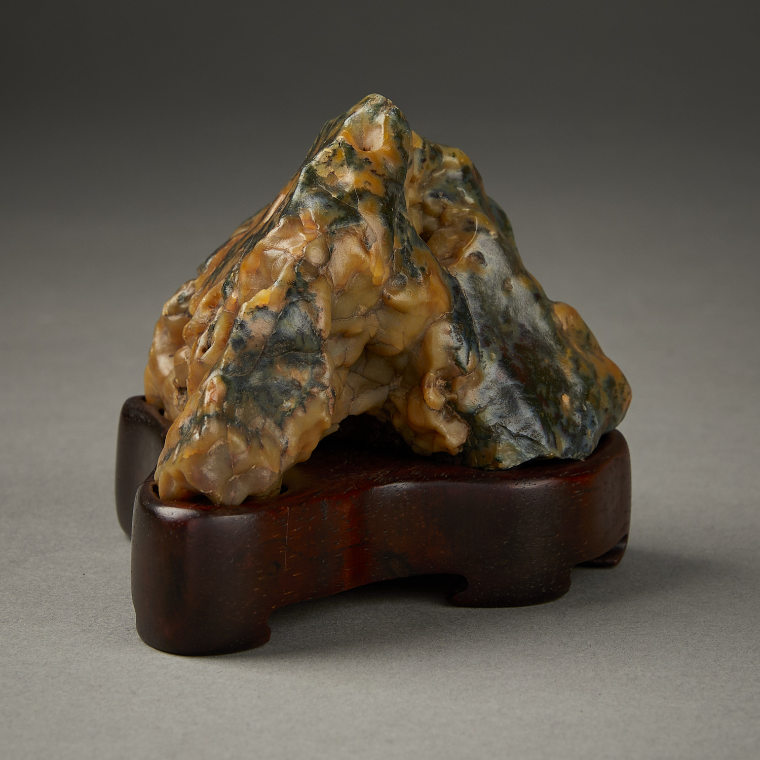 Chinese Shoushan Soapstone Scholar's Rock - Image 5 of 8