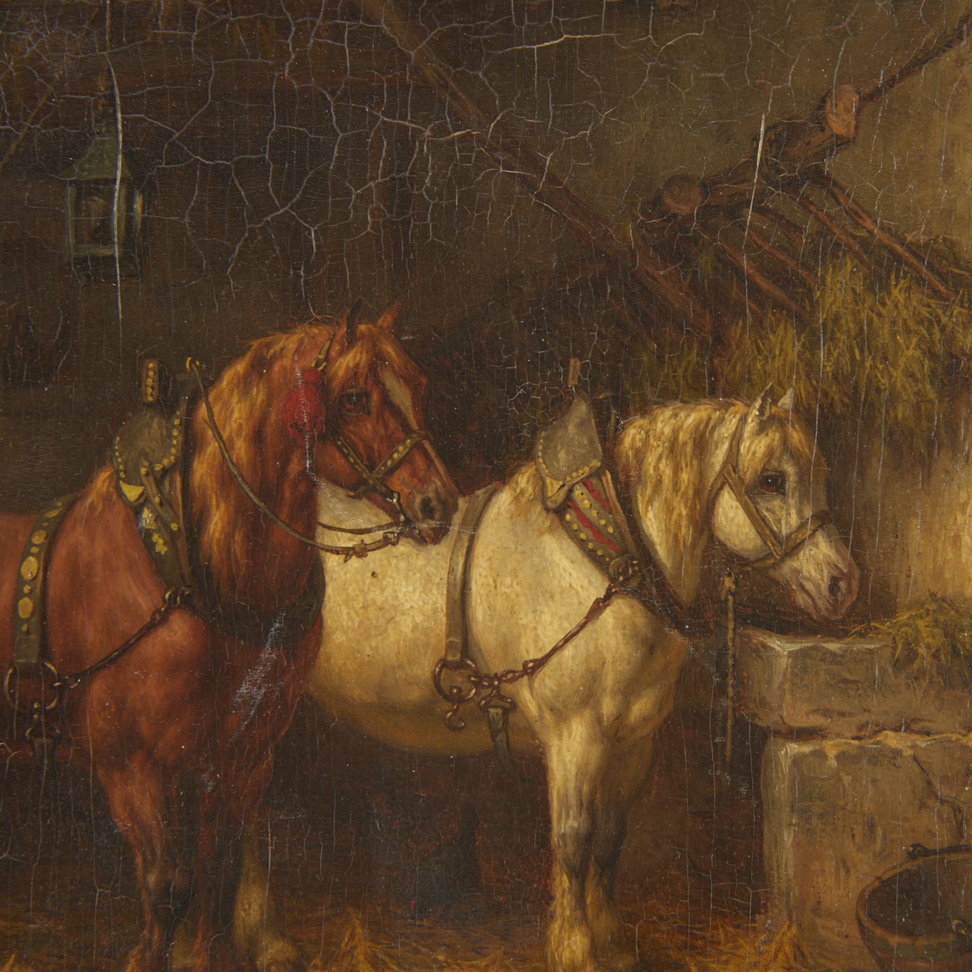 Attributed W.J. Boogaard Equestrian Painting - Image 6 of 10