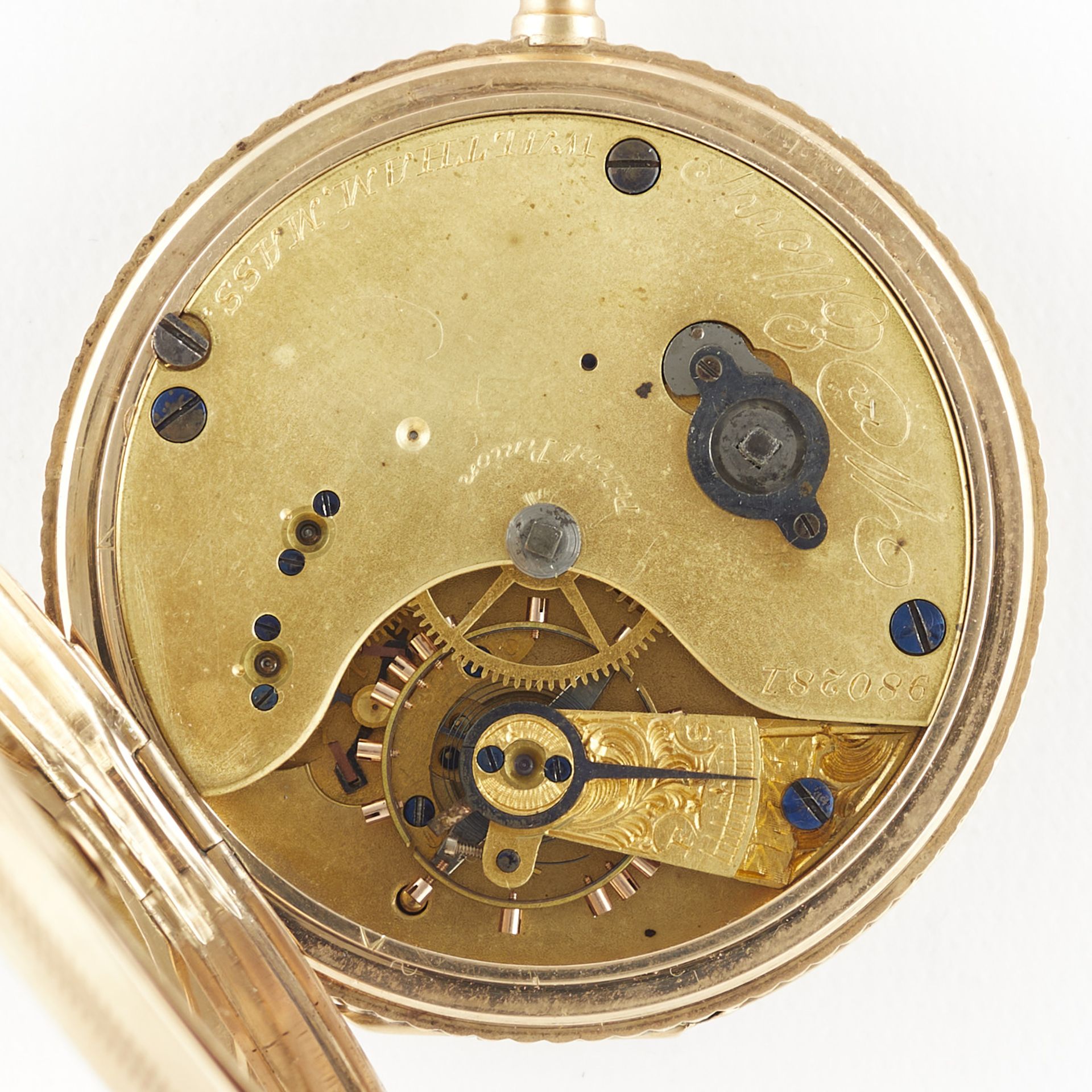 Am. Watch Co. William Ellery Pocket Watch - Image 5 of 8