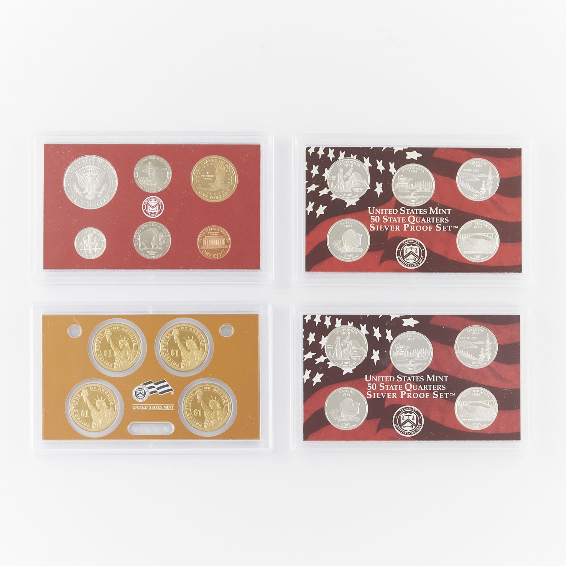 8 United States Silver Mint Proof Coin Sets - Image 3 of 3