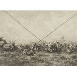 Boulard "Fantasia" Etching After Fromentin