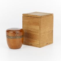 Japanese Boxwood Natsume Tea Caddy