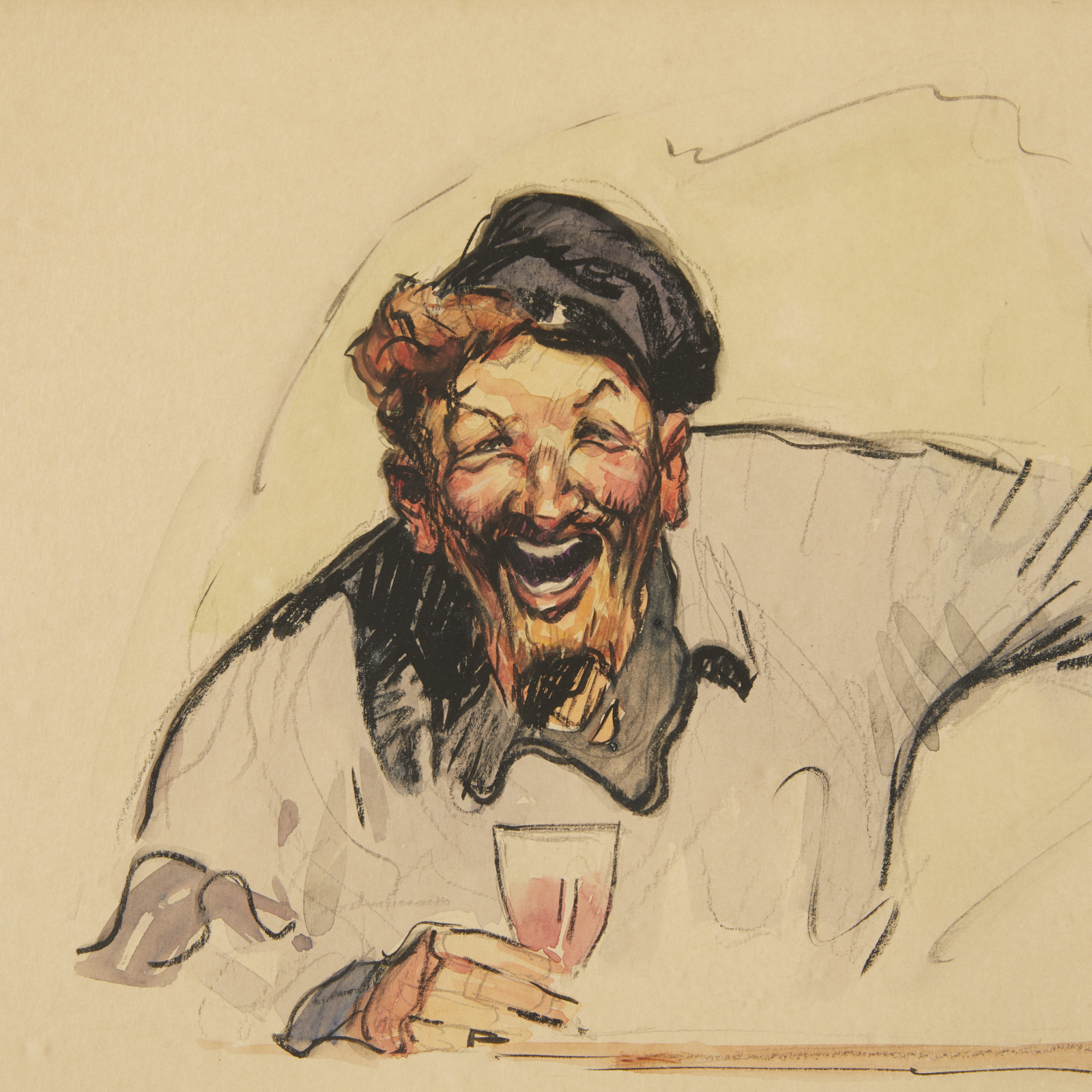Pair Gordon Grant Drinking Men Drawings - Image 10 of 12