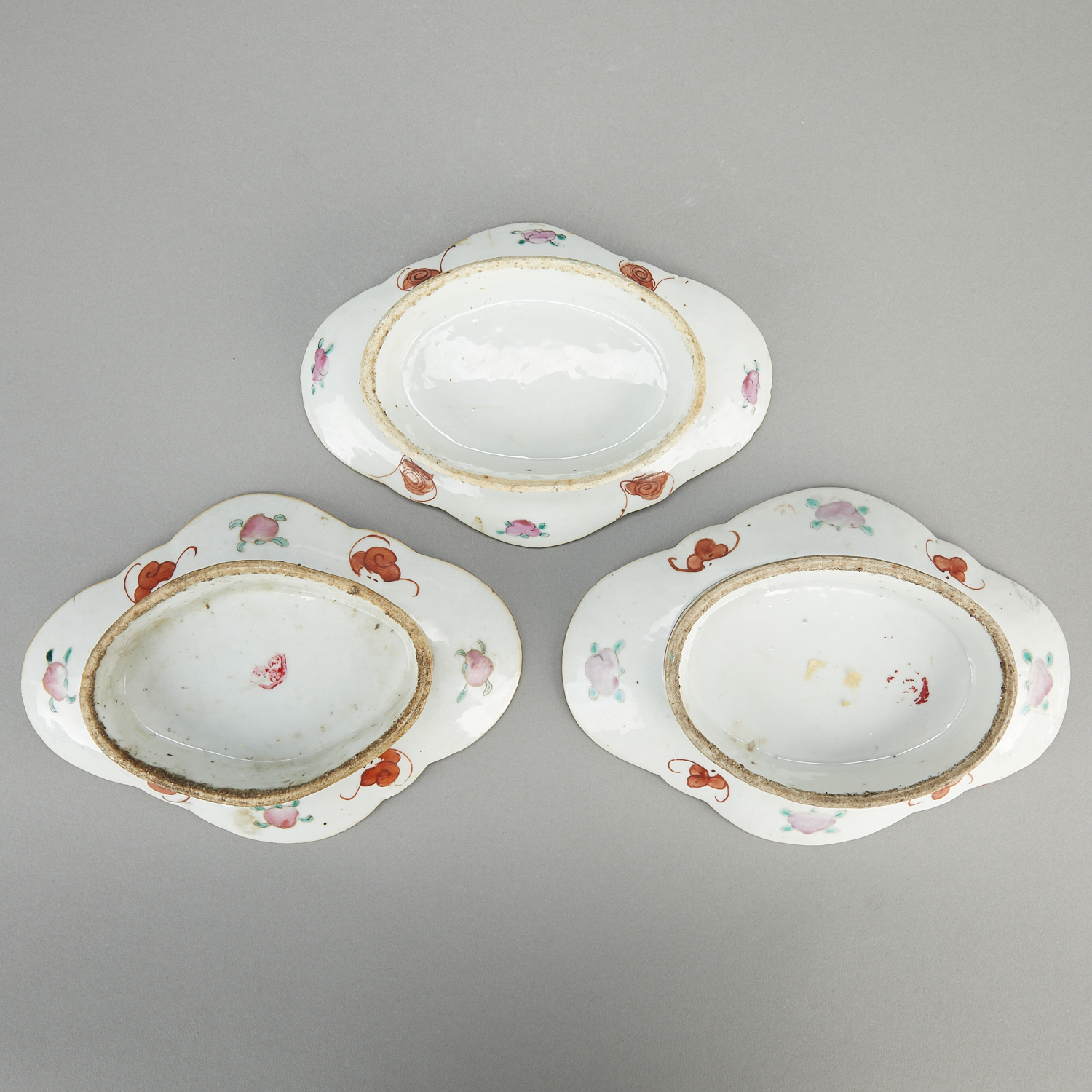 8 Chinese Famille Rose Porcelain Dishes - Image 6 of 27