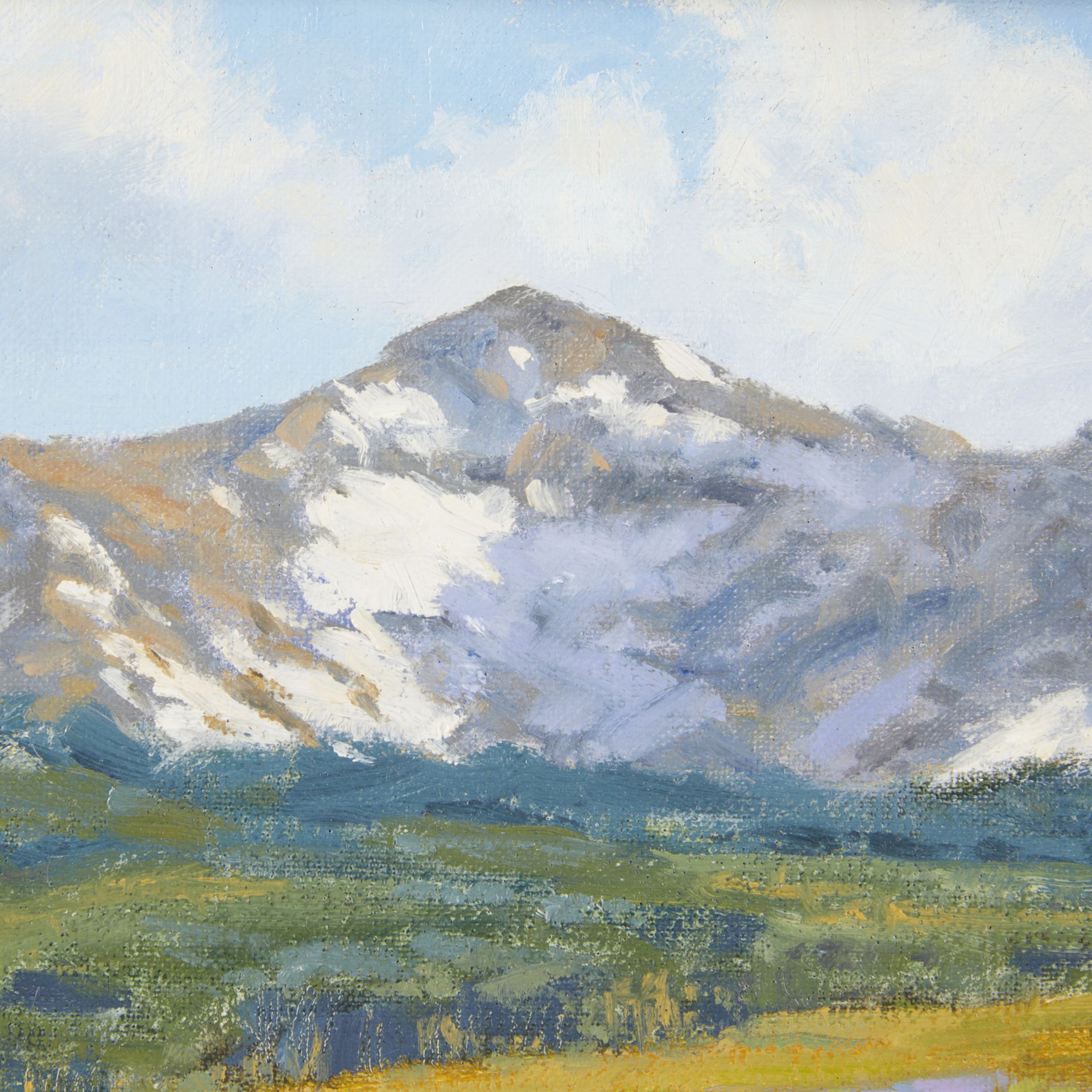 Howard V. Brown Rocky Mountain Landscape Painting - Image 4 of 6