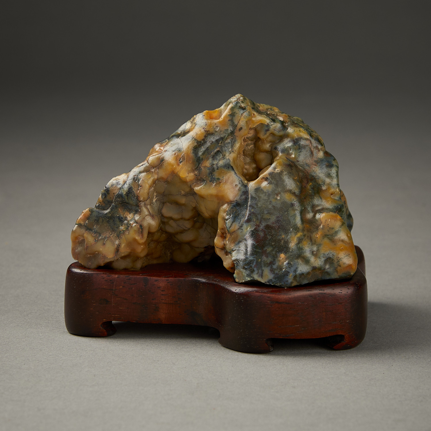 Chinese Shoushan Soapstone Scholar's Rock - Image 4 of 8