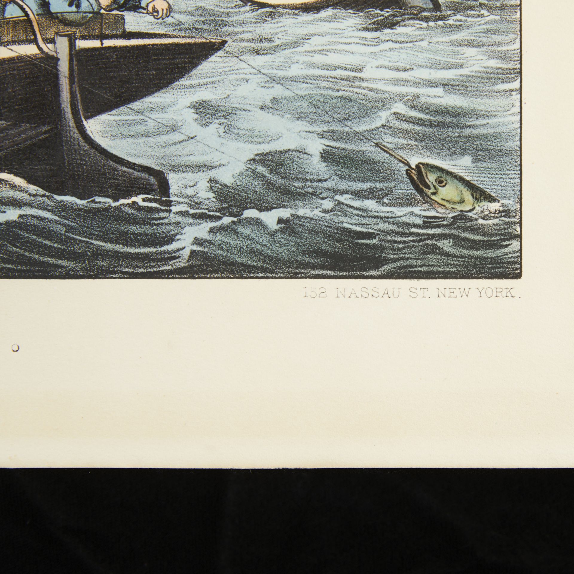 Currier & Ives "Blue Fishing" Print - Image 5 of 8