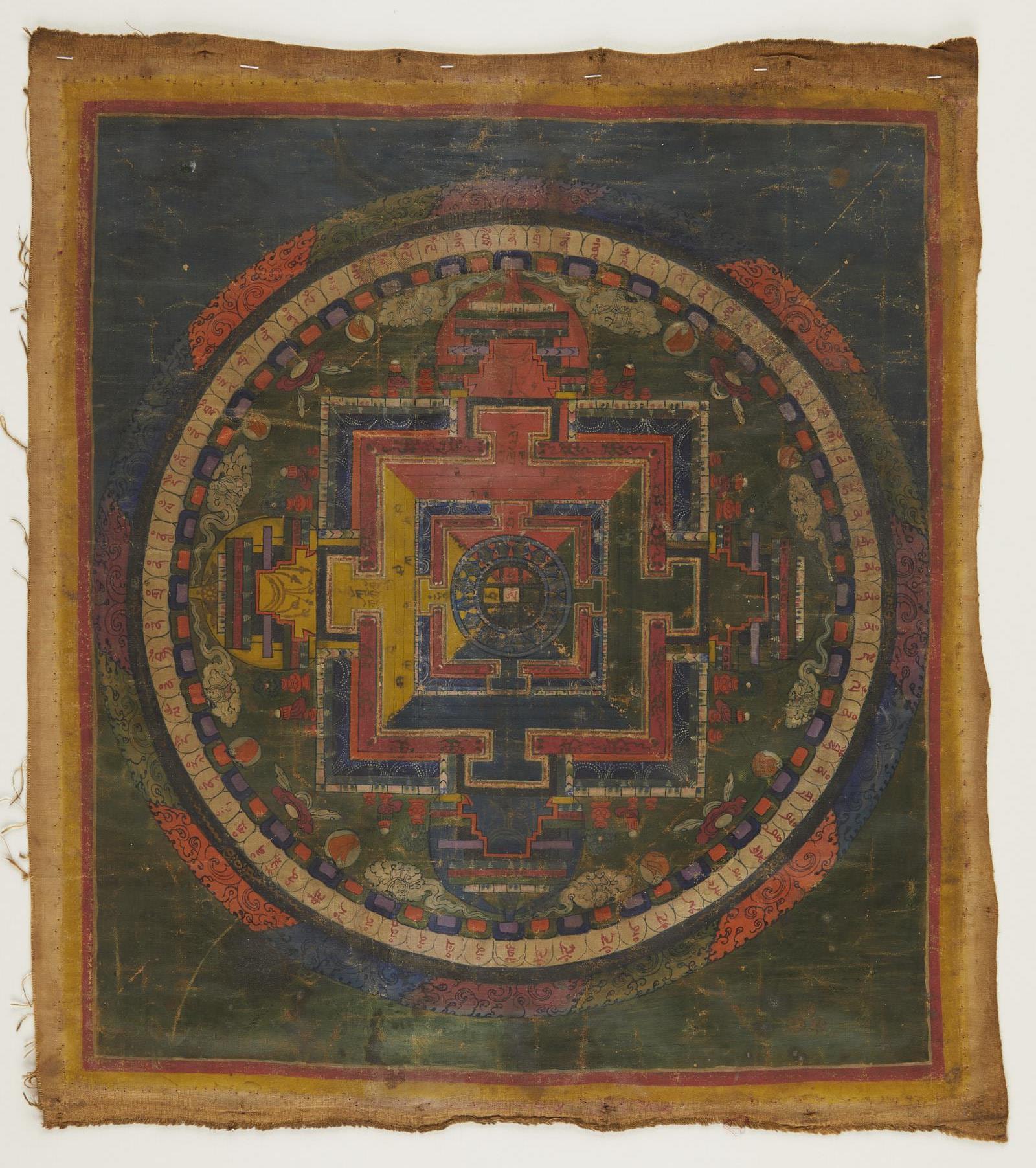 18th c. Tibetan Mandala Thangka - Image 2 of 6