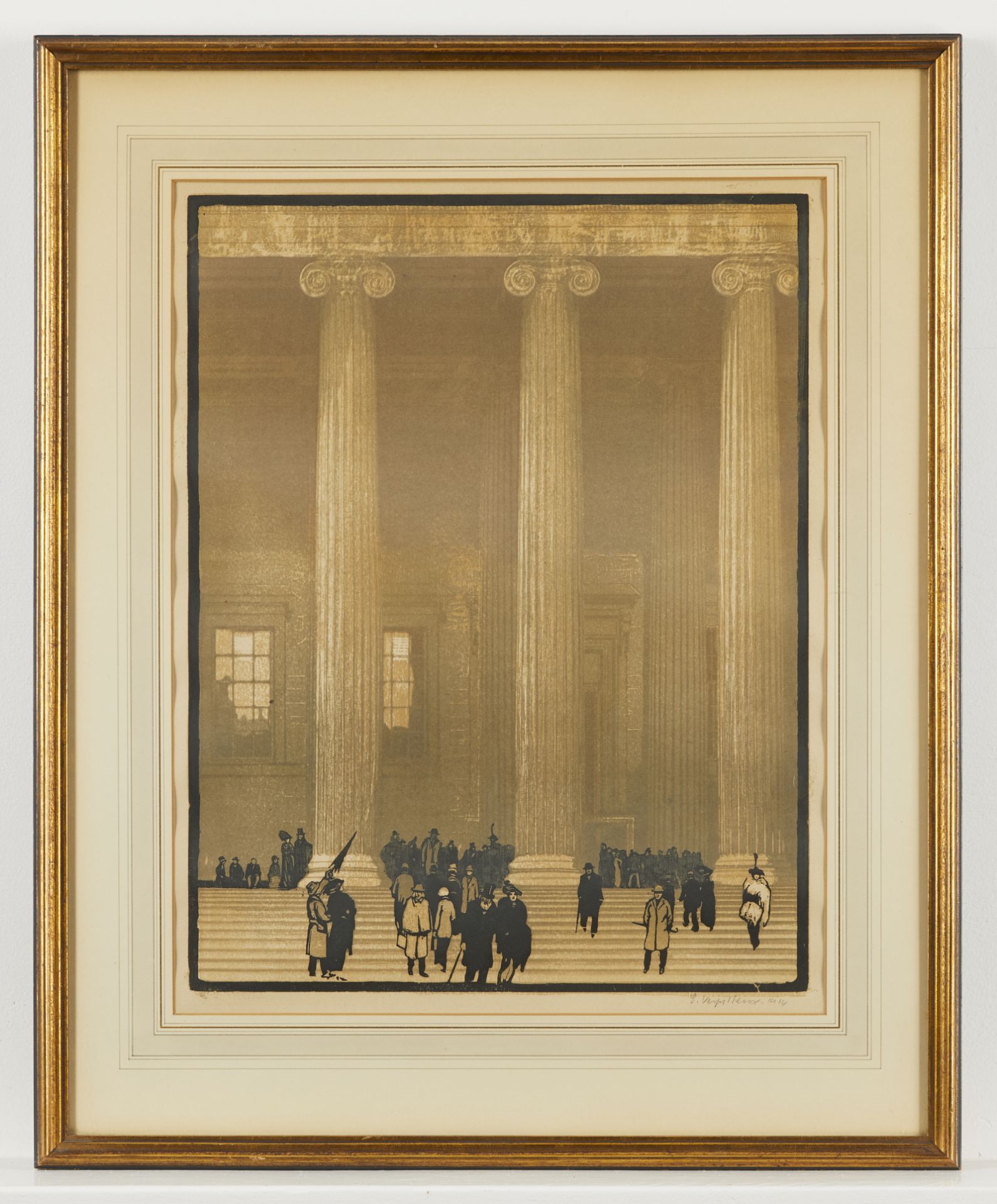 Emile Antoine Verpilleux "British Museum" Print - Image 3 of 5