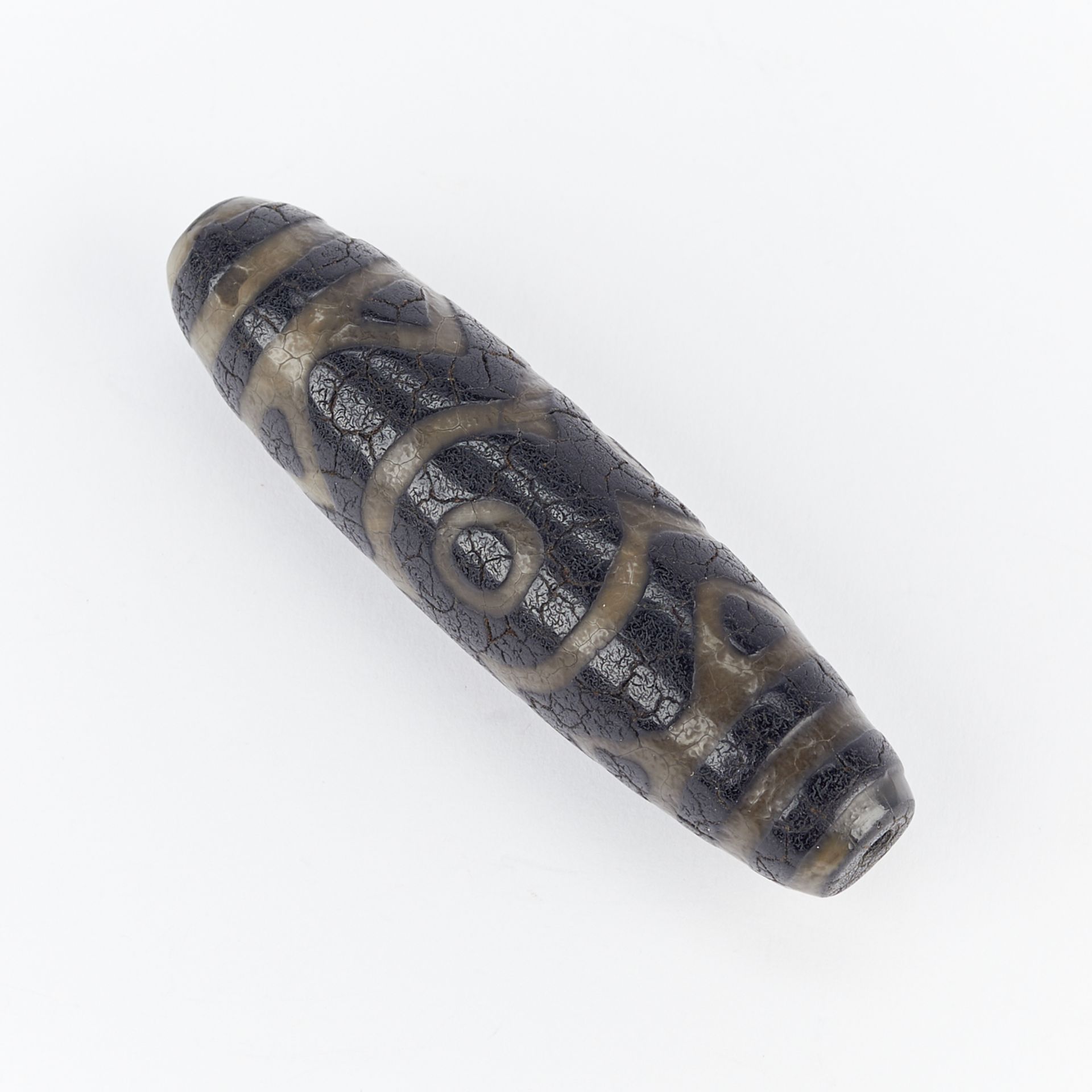 Tibetan Agate Dzi Bead