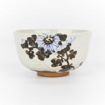 Japanese Kyo-Yaki Chawan Tea Bowl Kintsugi Repair