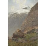 Lady Jane Crishton "Ben Navis" Landscape Painting