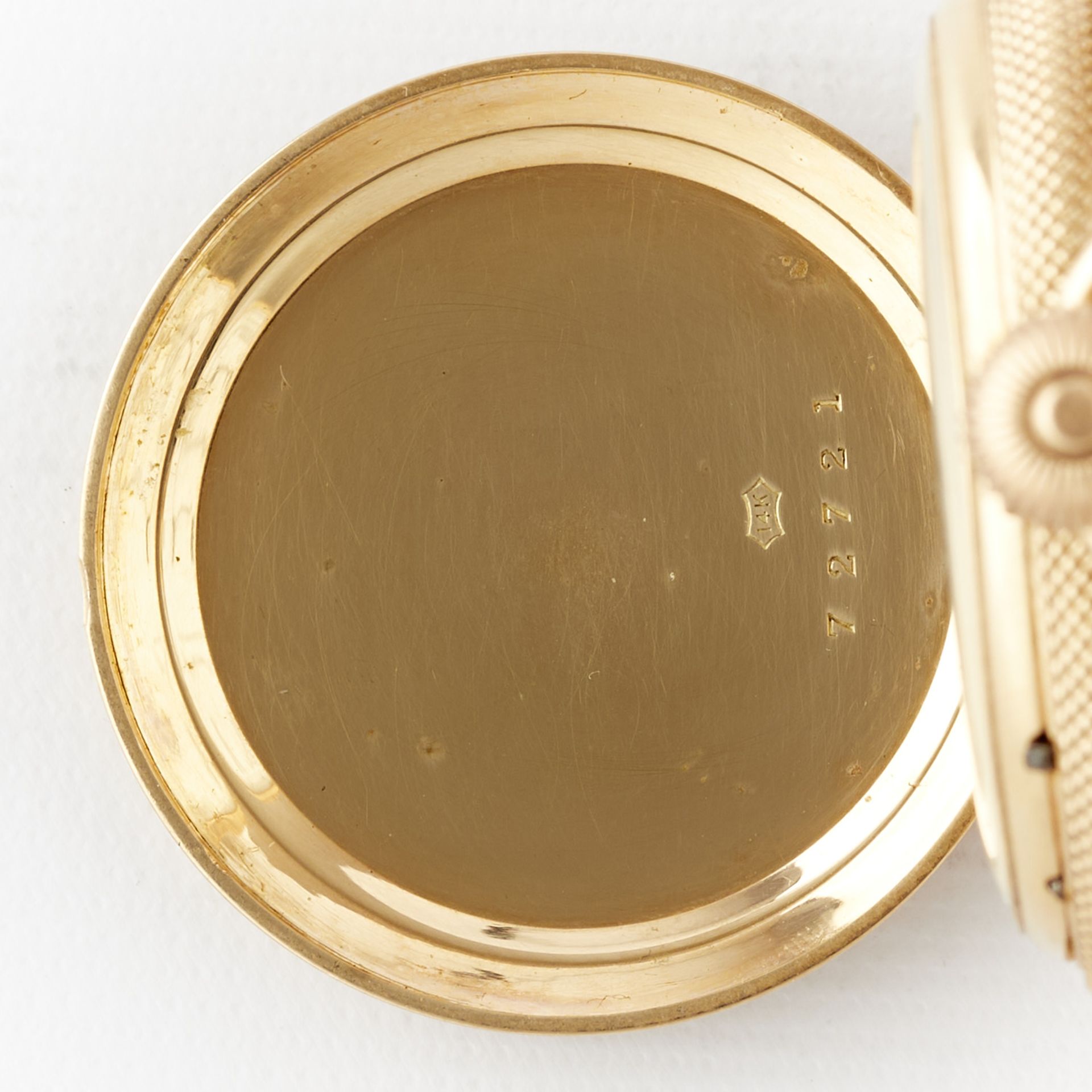 Waltham 14k Gold Hunter Pocket Watch - Bild 4 aus 8